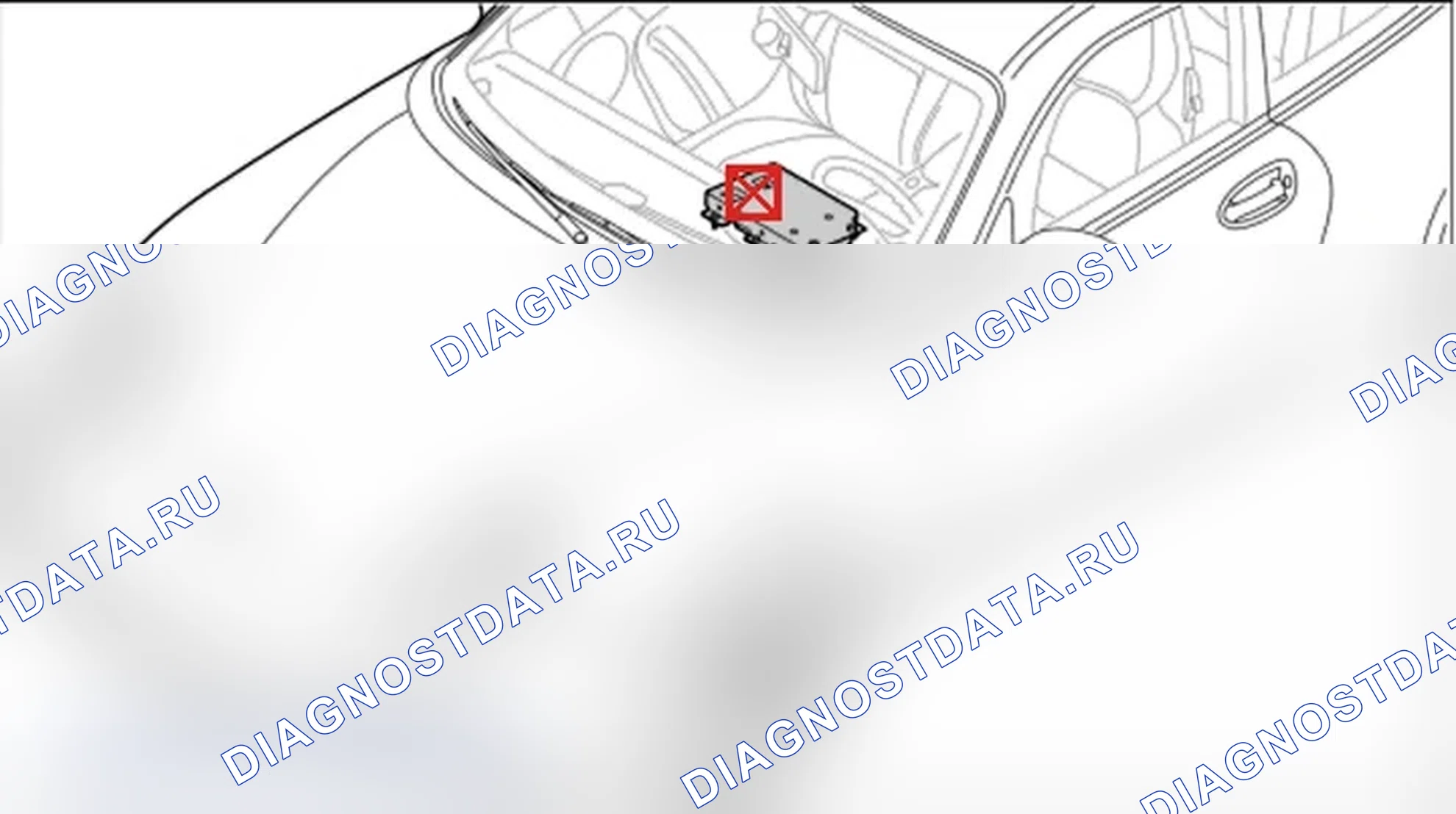 Рис. 164: Снятие блока управления для телефона. Porsche 911 GT3 997