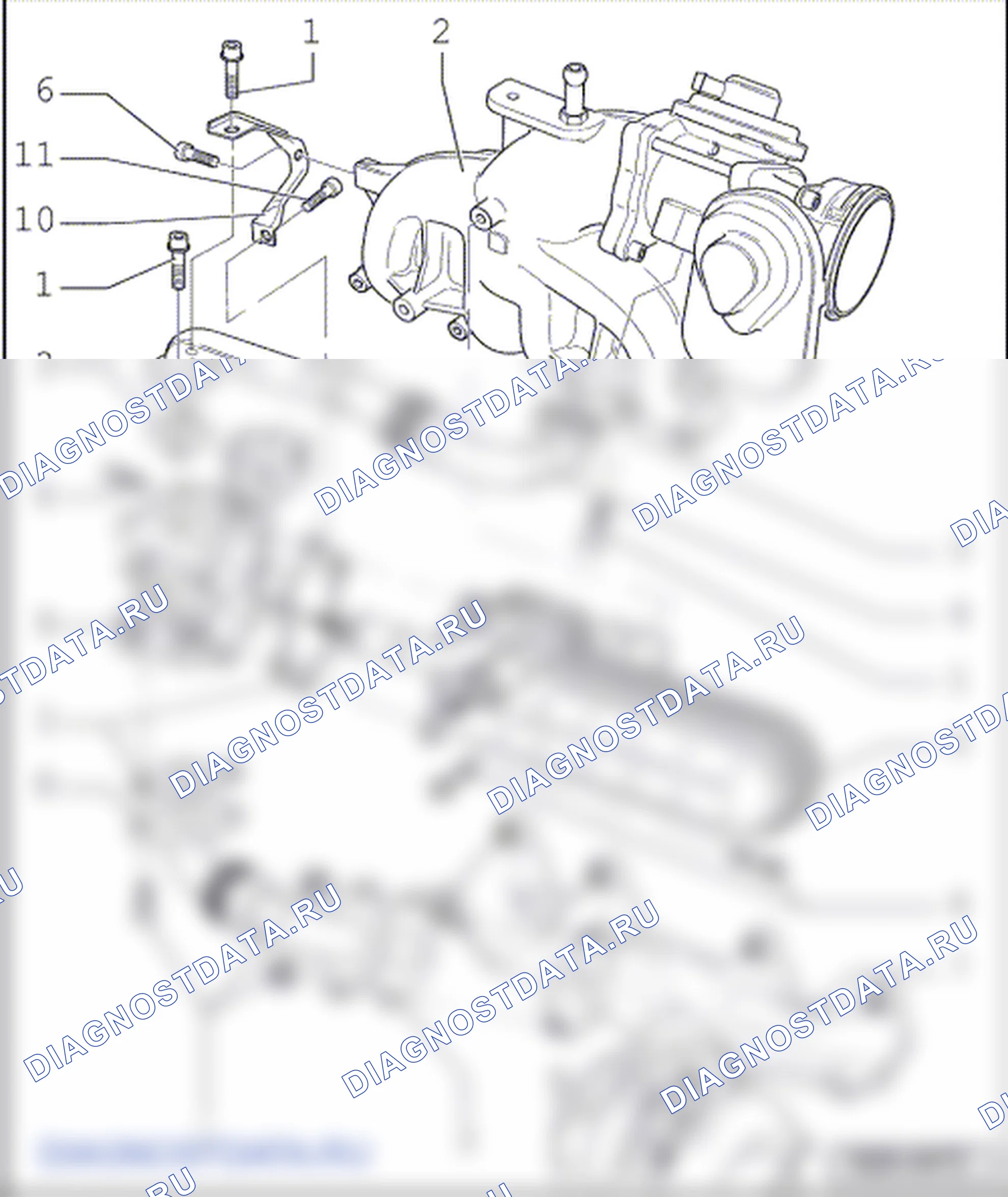 Устройство рециркуляции ОГ. Volkswagen Golf Mk5