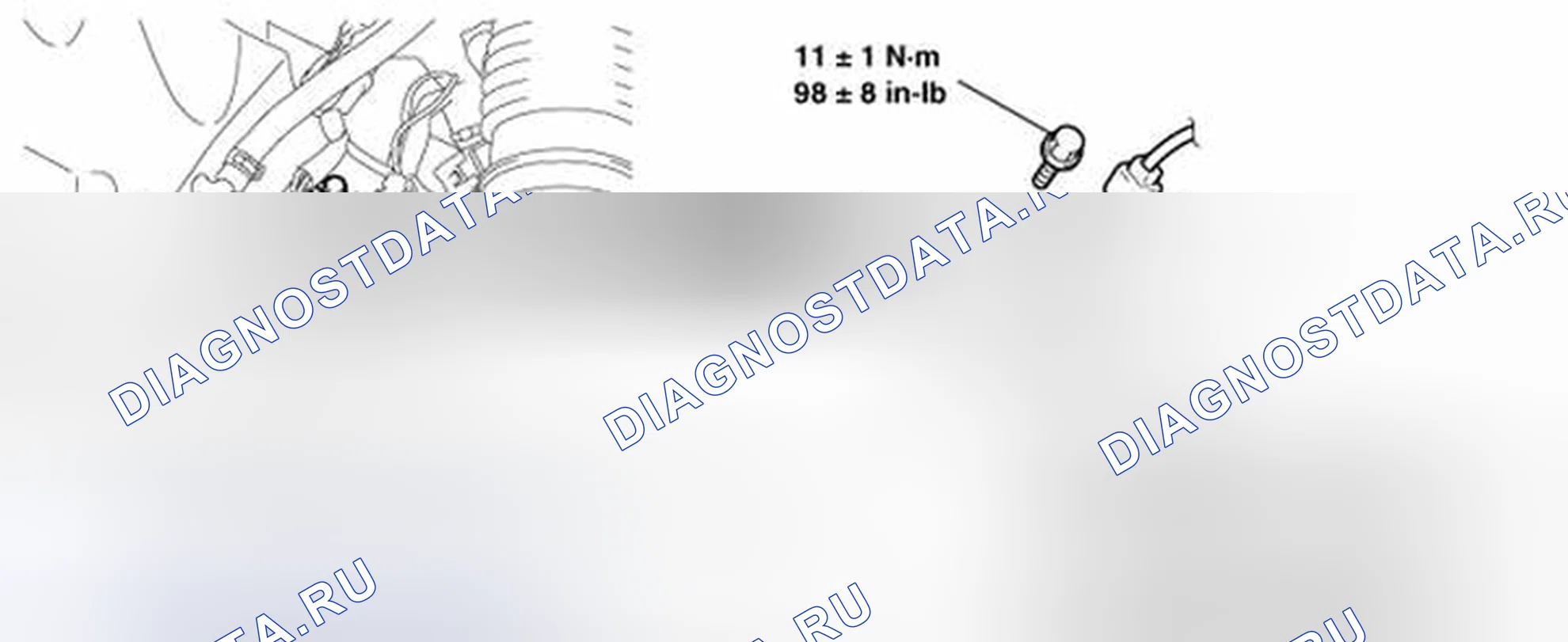 Рис. 19: ДЕМОНТАЖ И МОНТАЖ < ДВИГАТЕЛЬ 2,4 л >. Mazda MPV III