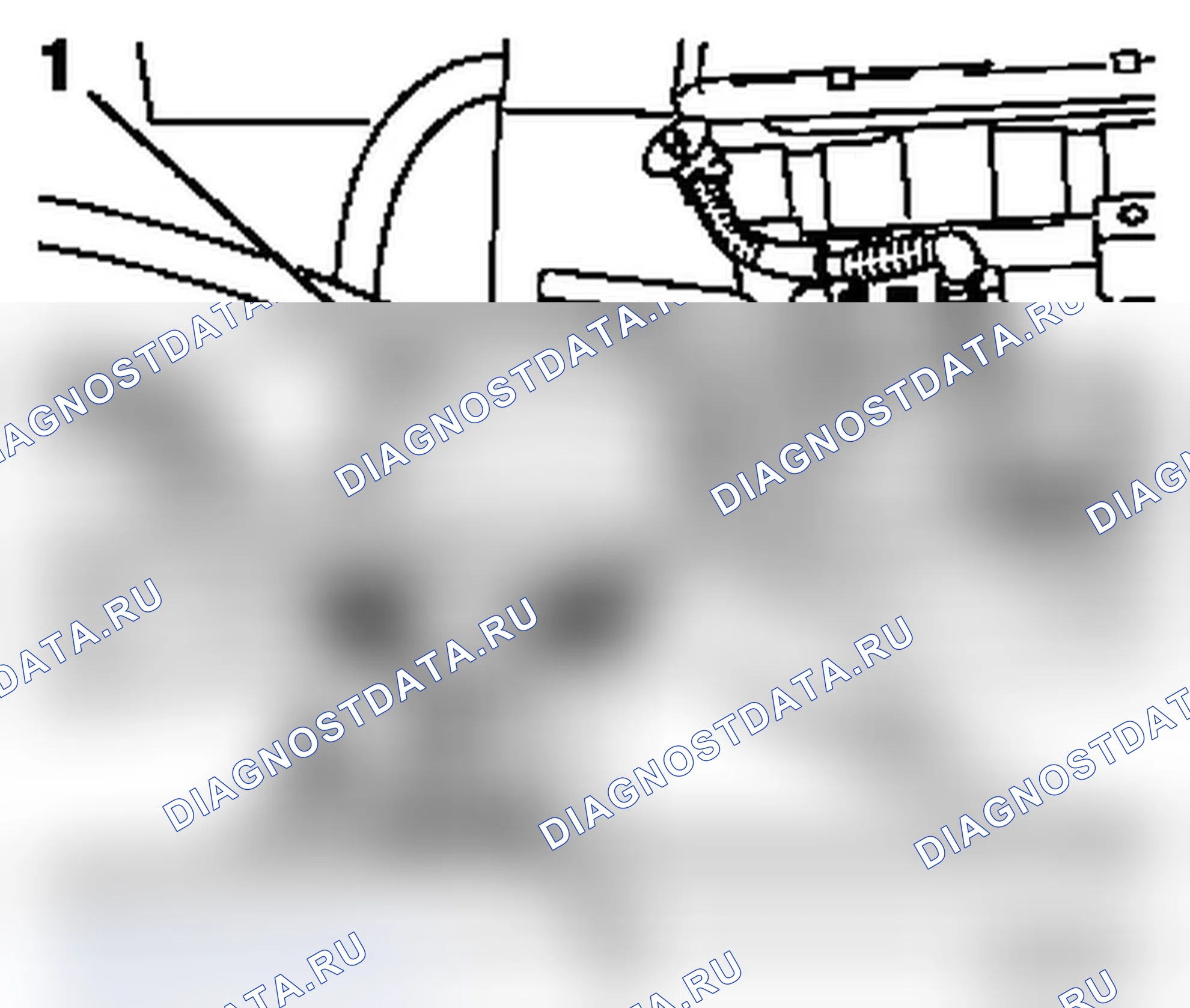 Демонтаж и установка деформируемого элемента (дизельные двигатели). Opel Astra H