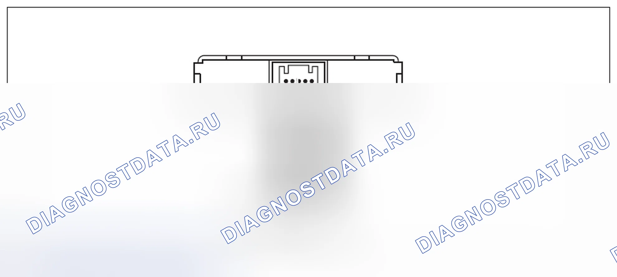 Рис. 43: КОРОБКА С ИДЕНТИФИКАЦИОННЫМ КОДОМ. Subaru Outback BR рестайлинг