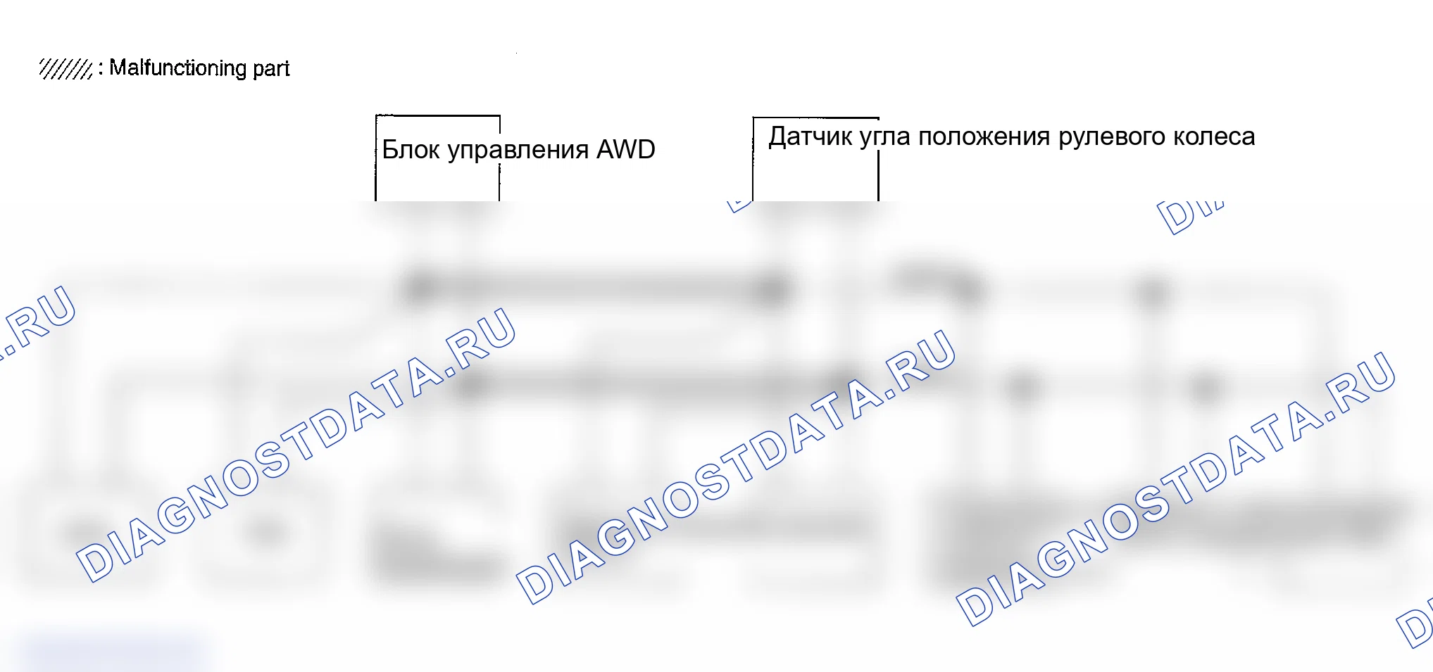 Рис. 244: ПРОВЕРКА ЦЕПИ МЕЖДУ блок управления трансмиссией (TCM) (блок управления трансмиссией) И РАЗЪЕМОМ КАНАЛА ПЕРЕДАЧИ ДАННЫХ. Infiniti FX35 I