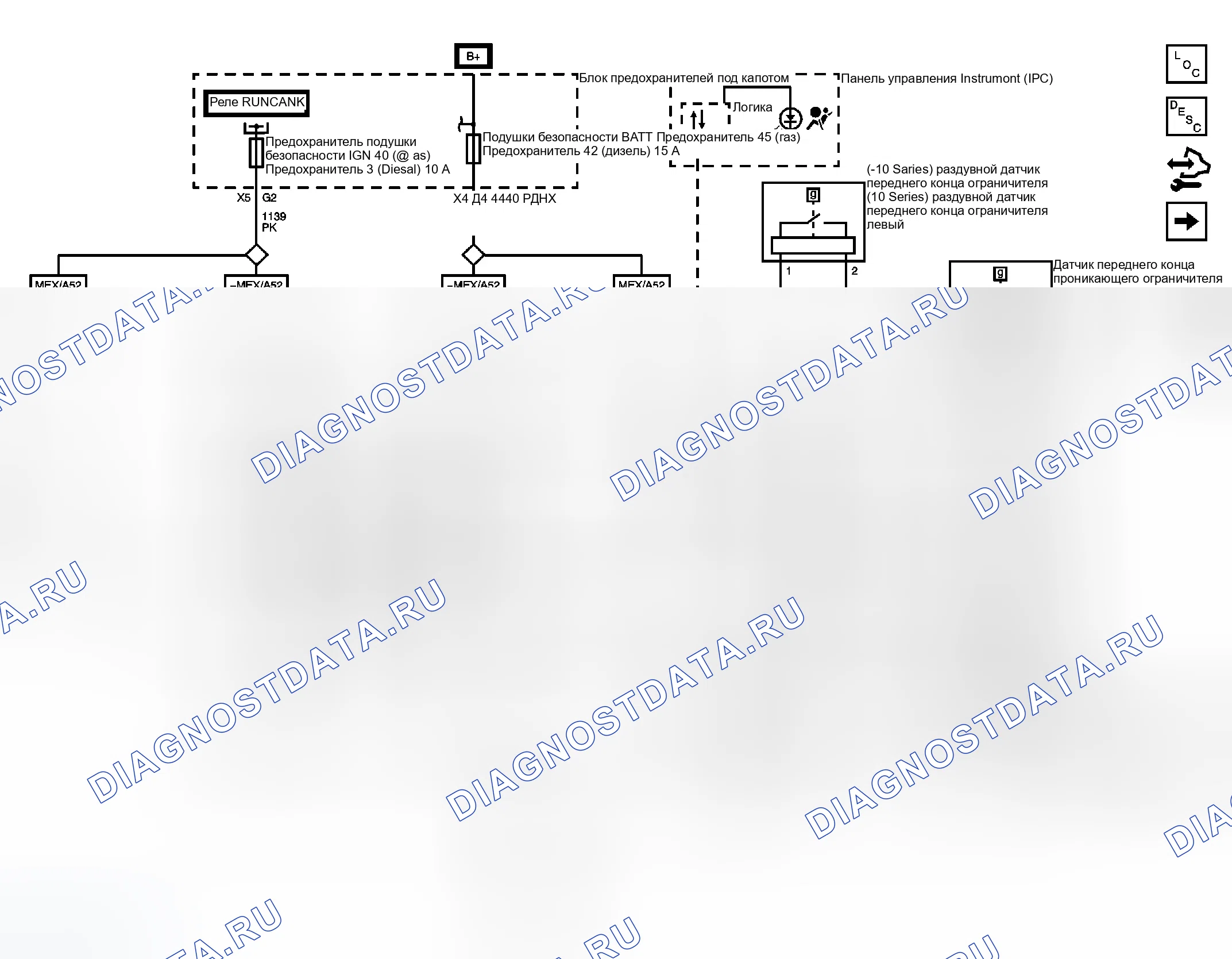 Рис. 1: Схема SIR. GMC Cab & Chassis Sierra 3500 HD 