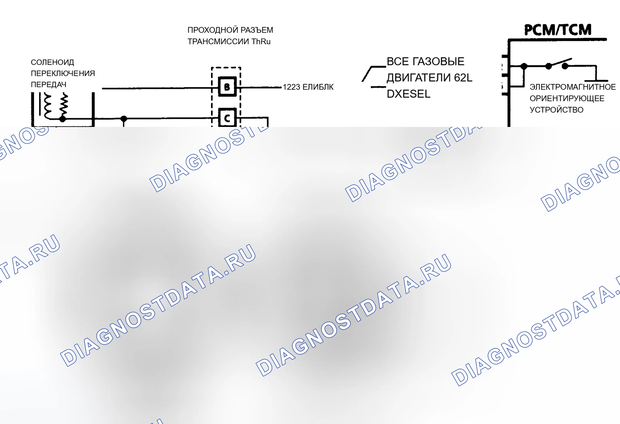 Рис. 409: КОД 87 - ВЫСОКИЙ КОЭФФИЦИЕНТ. Chevrolet Forward Control P30 
