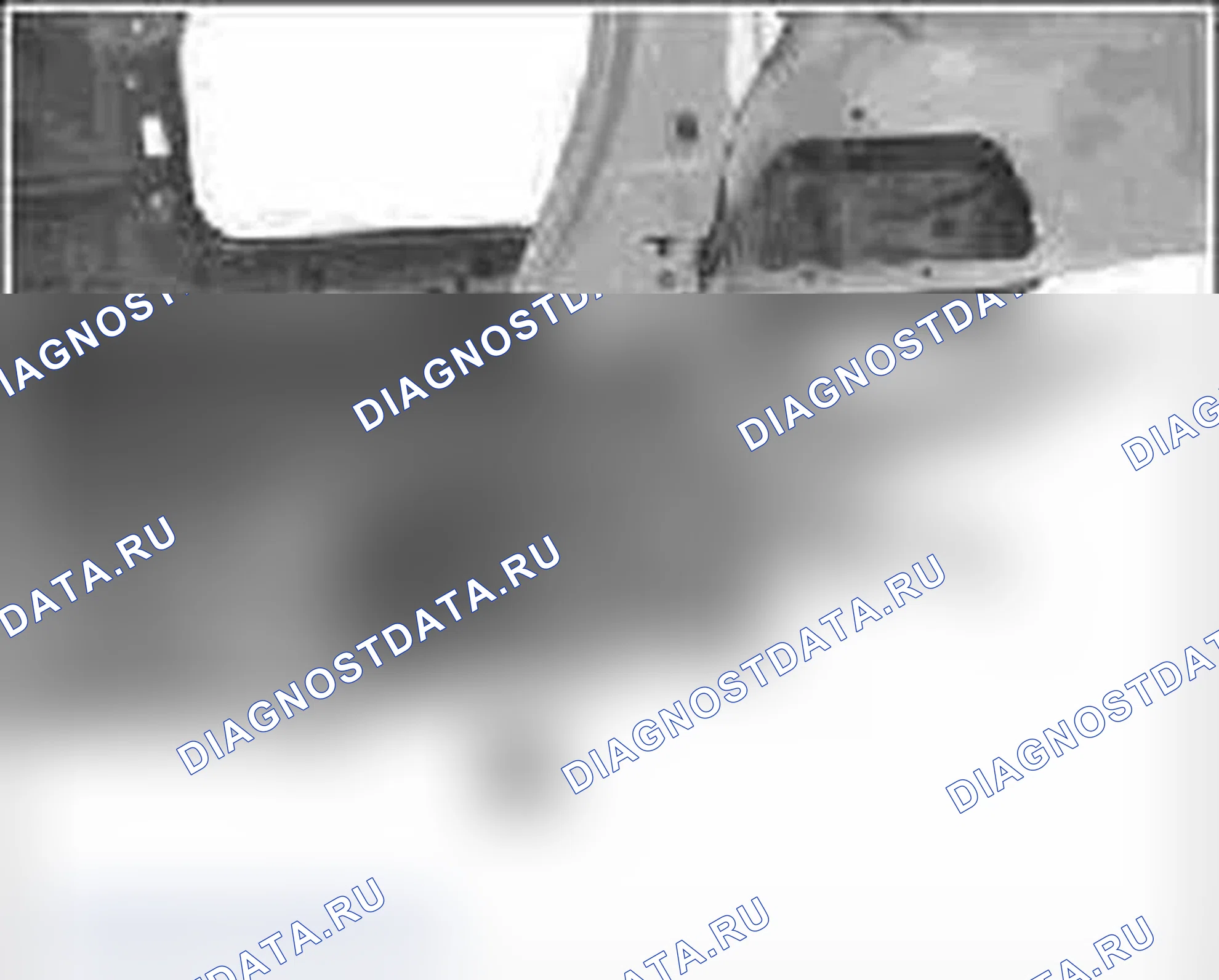 Рис. 1161: Подготовка соединительных участков кузова для установки заднего боковины. Porsche Boxster S 987