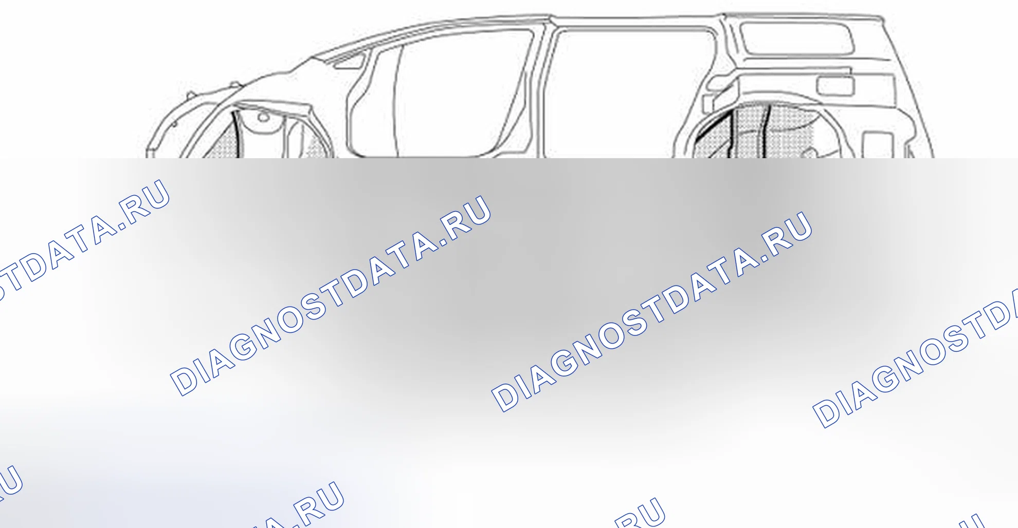 Рис. 239: МЕРЫ ПРЕДОСТОРОЖНОСТИ ПРИ ГРУНТОВКЕ. Nissan Quest IV