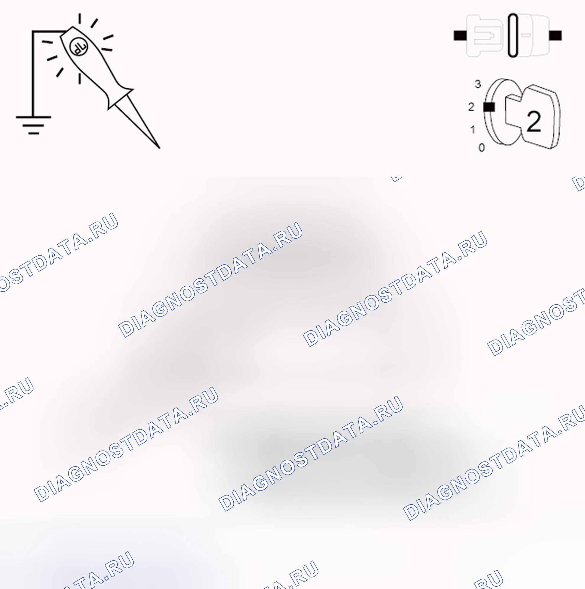 Рис. 334: ДИАГНОСТИЧЕСКИЙ ТЕСТ. Dodge Grand Caravan V