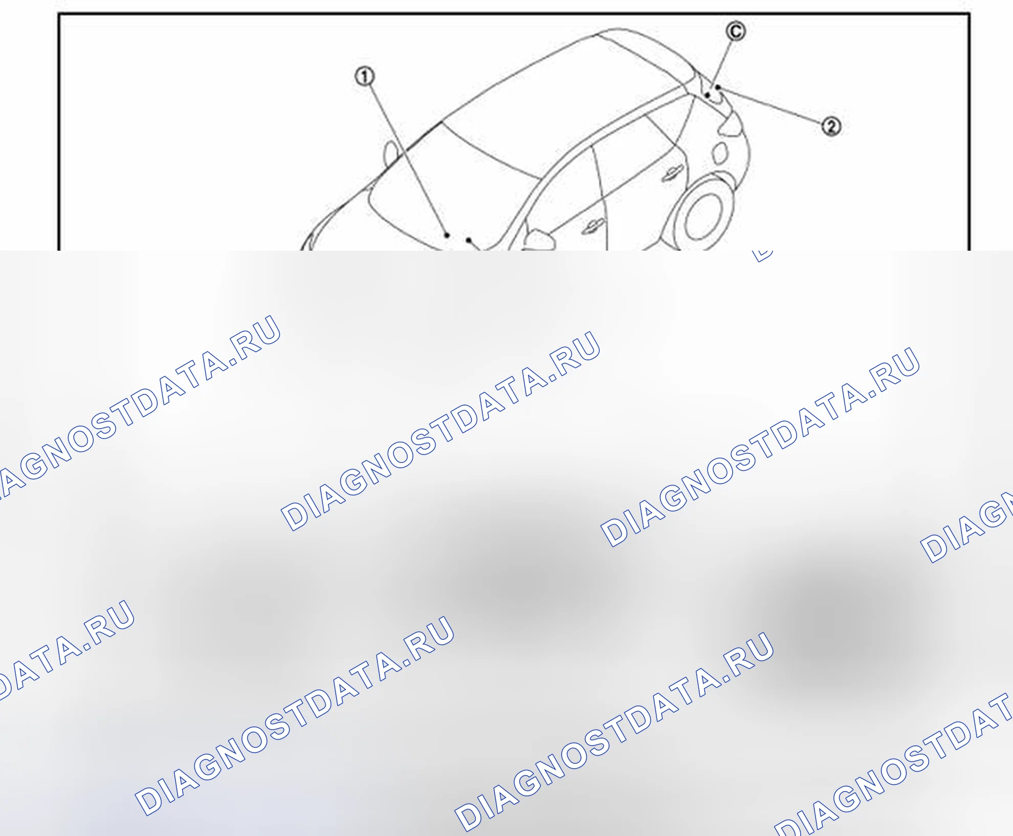 Рис. 8: Расположение компонентов. Nissan Murano Z51 рестайлинг 2