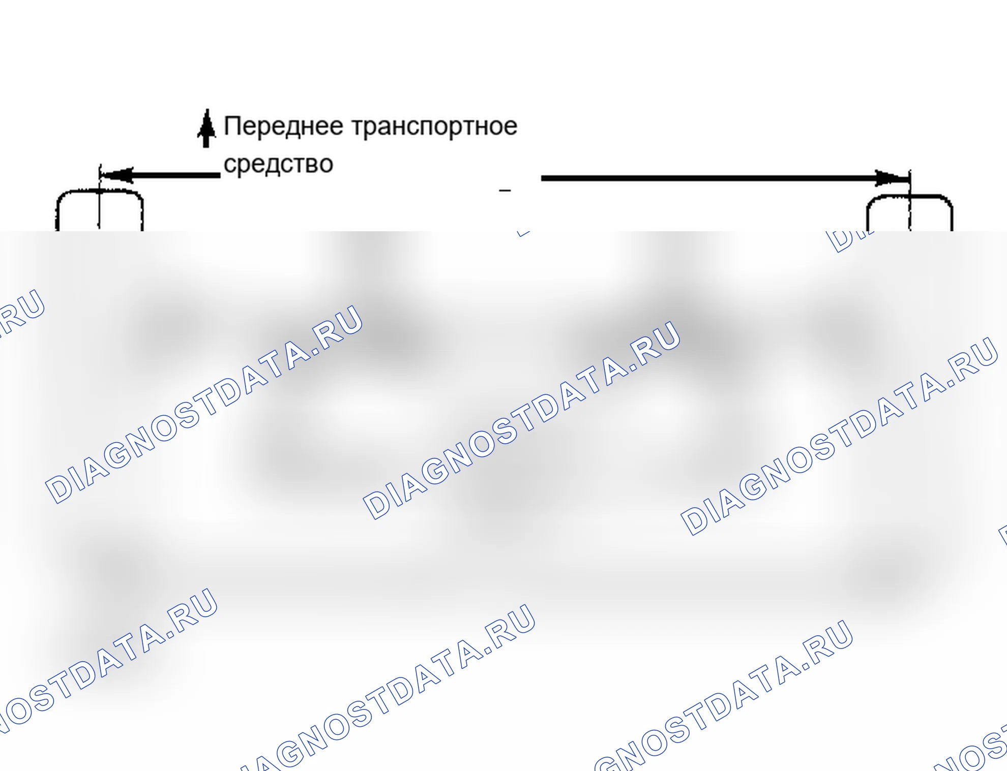 Рис. 2: Регулировка муфт тяг (вид сверху). Acura Integra I