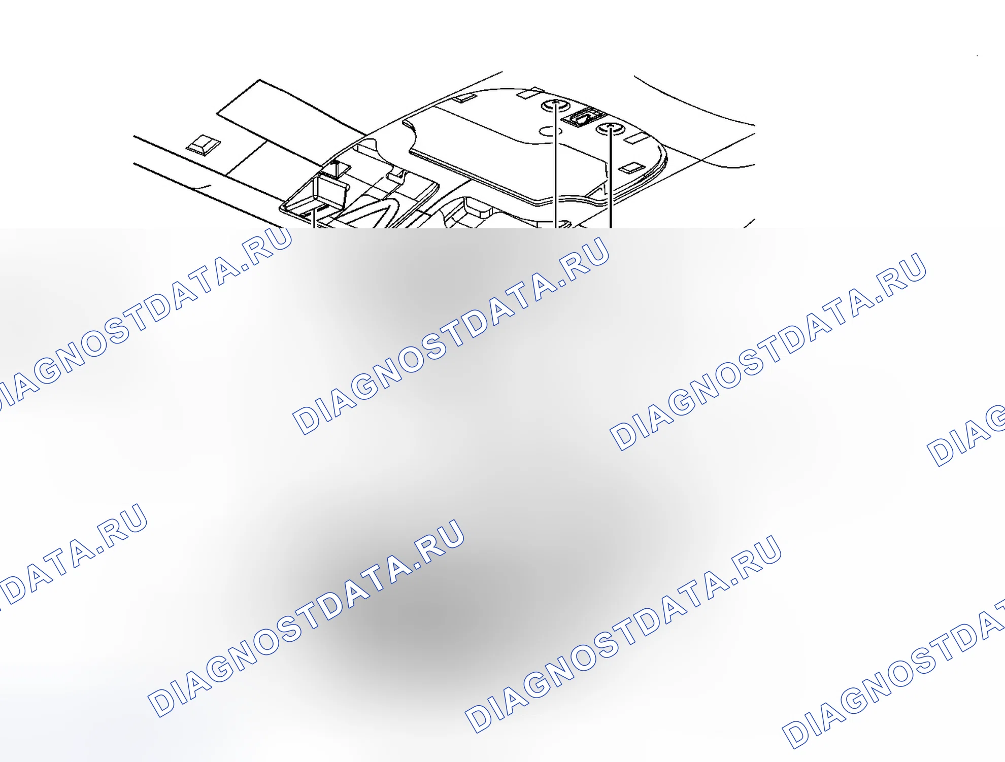 Рис. 7: Виды компонентов задней части кузова. GMC Envoy II