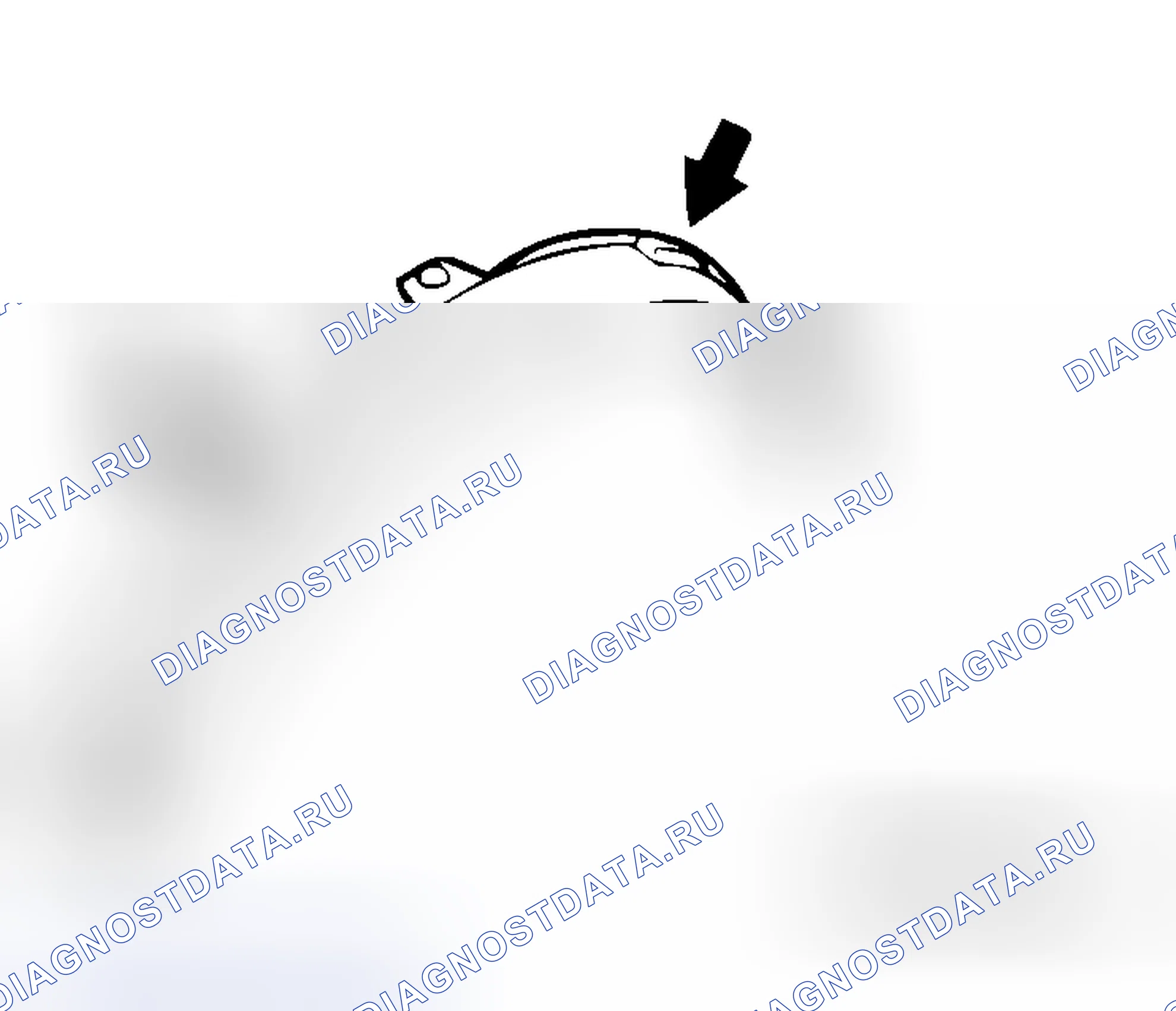 Рис. 22: > > B < < УСТАНОВКА НИЖНЕЙ КРЫШКИ КОЖУХА РАДИАТОРА / ВЕРХНЕЙ КРЫШКИ-. Honda Grace I