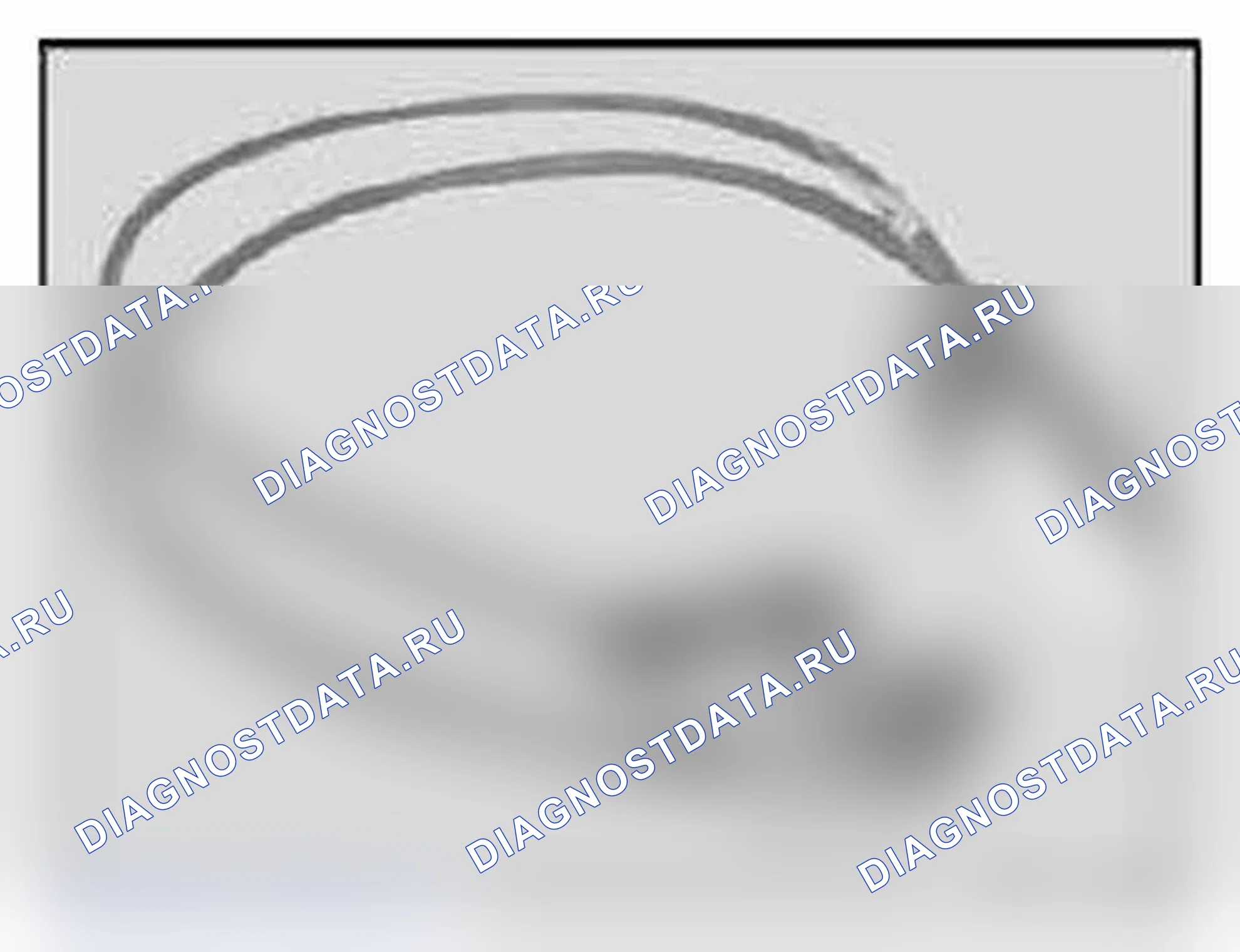 Рис. 311: 61 3 420 Вывод 6-контактного V-адаптера. MINI Cooper Clubman I рестайлинг