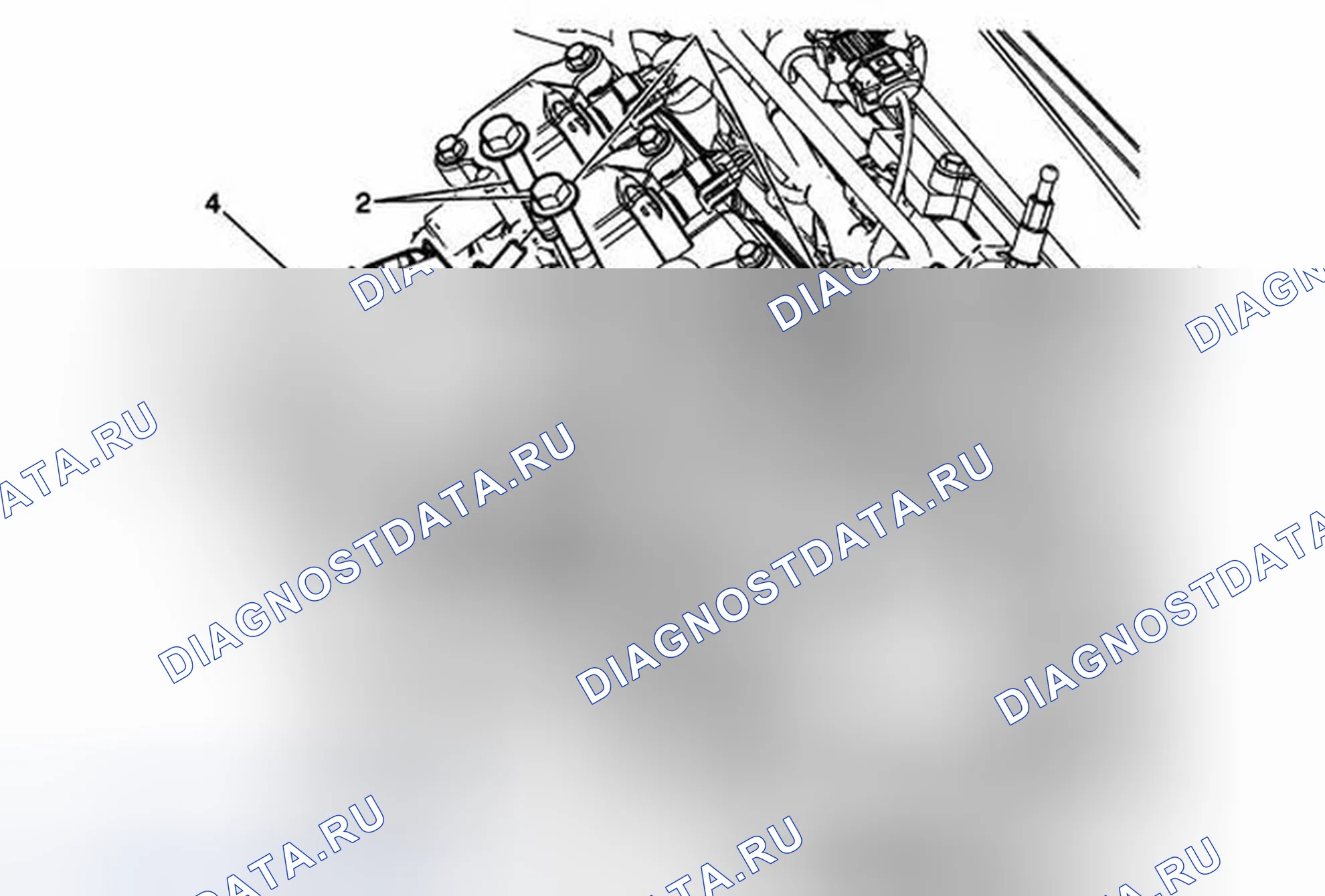 Рис. 2: Замена генератора (LS9). Chevrolet Corvette C6