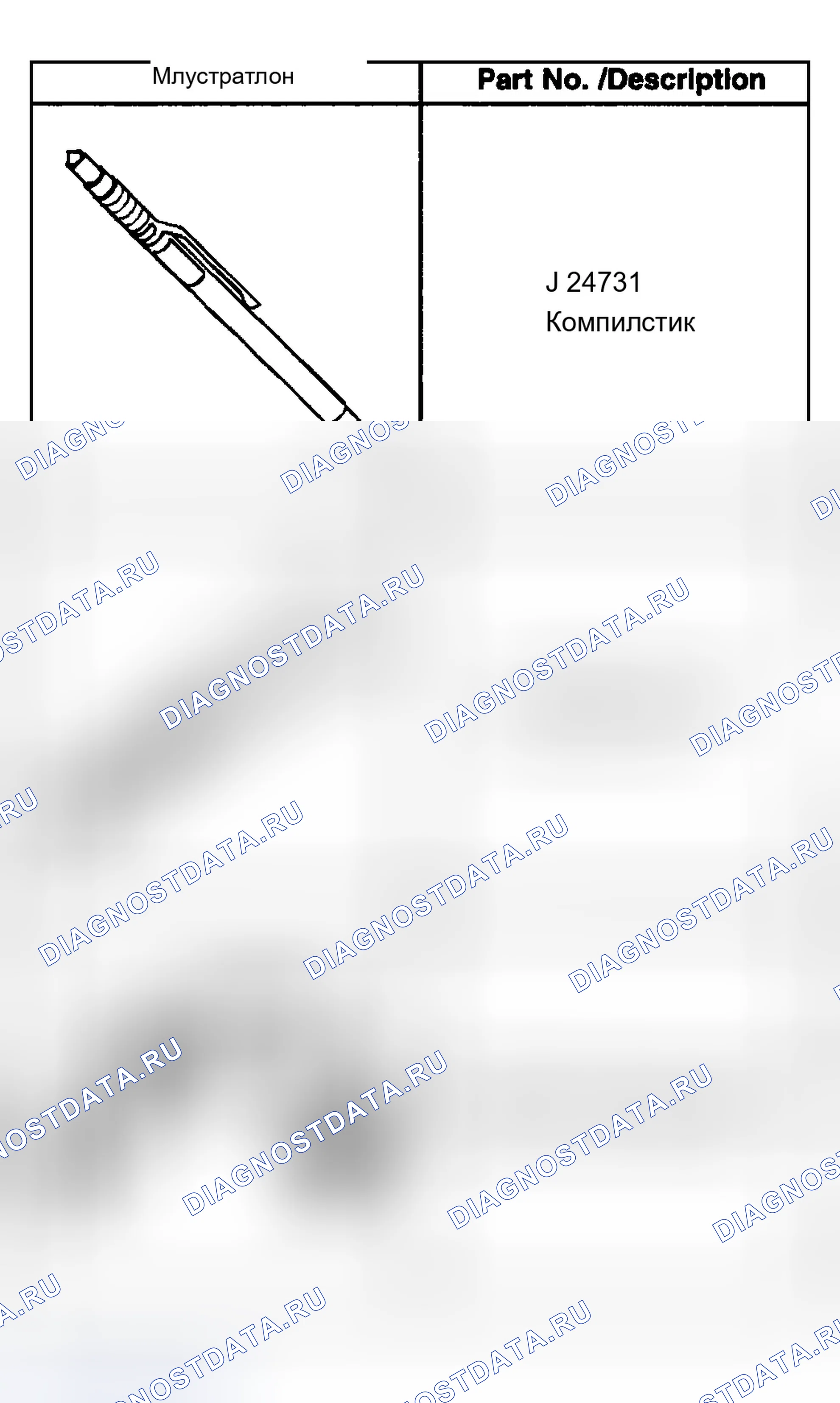 Рис. 52: СПЕЦИАЛЬНЫЕ ИНСТРУМЕНТЫ И ОБОРУДОВАНИЕ. Buick LeSabre VIII