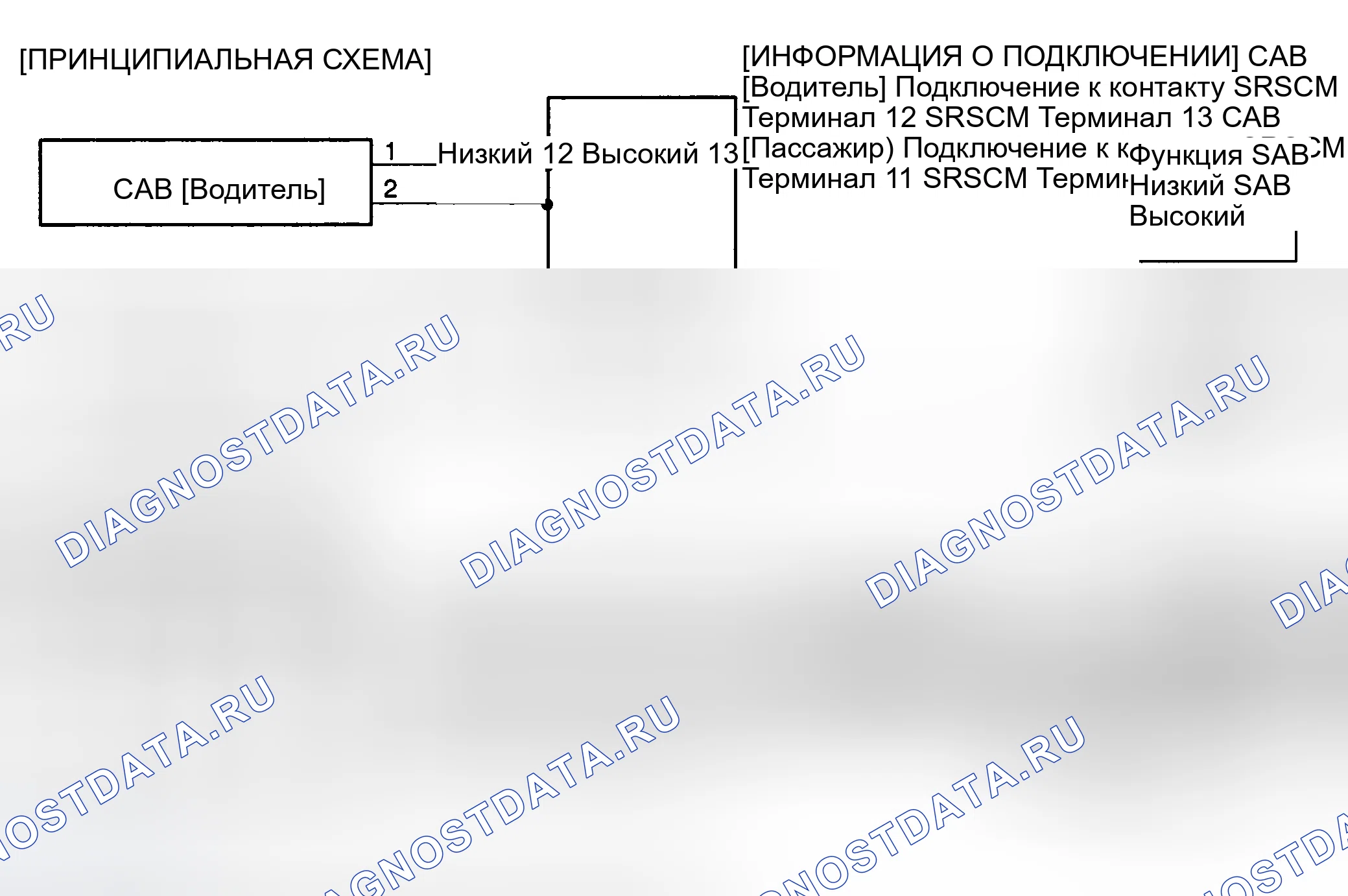Рис. 116: ПРИНЦИПИАЛЬНАЯ СХЕМА. Haval Chitu I