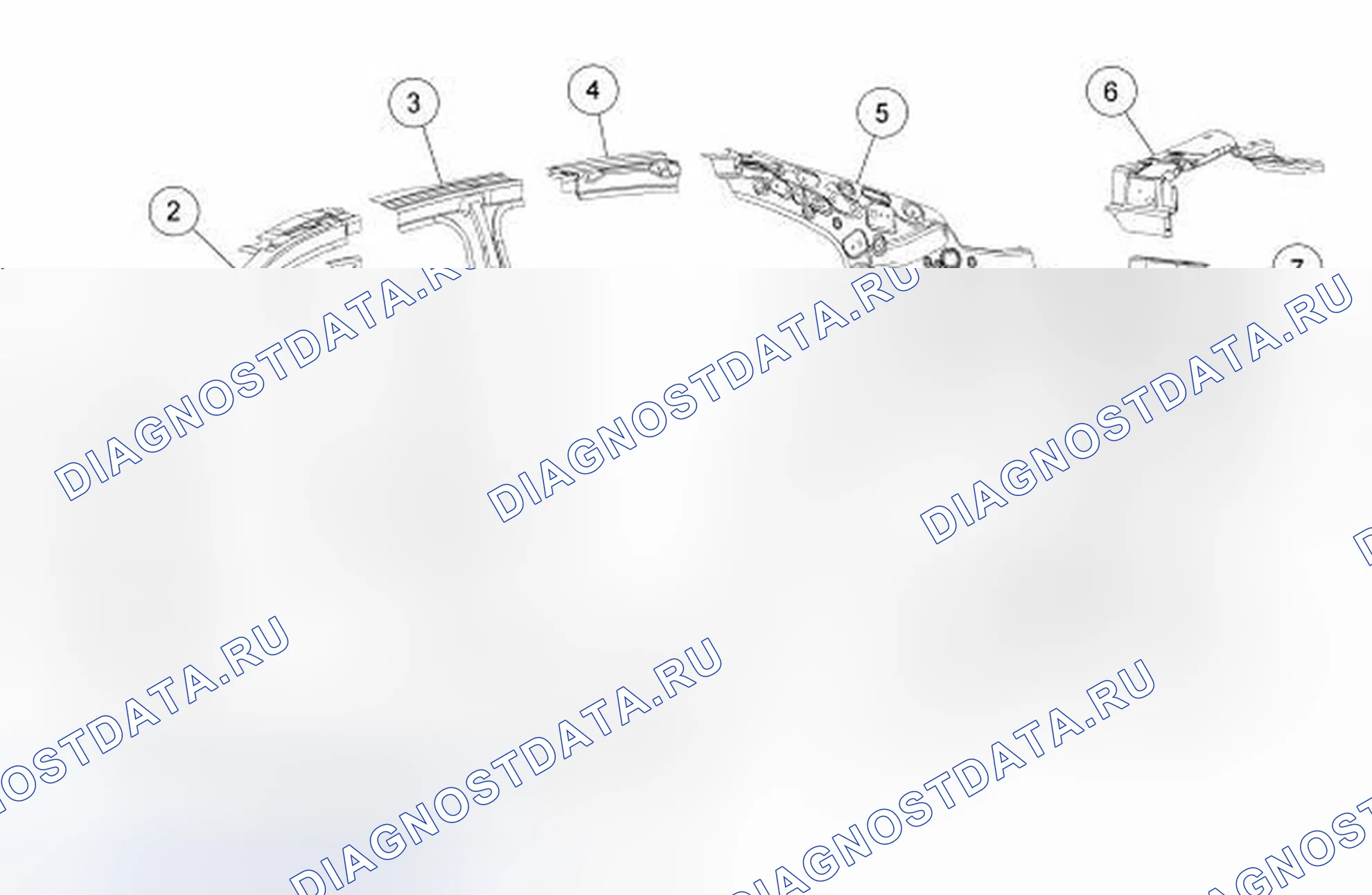 Рис. 19. Ford Fusion I рестайлинг