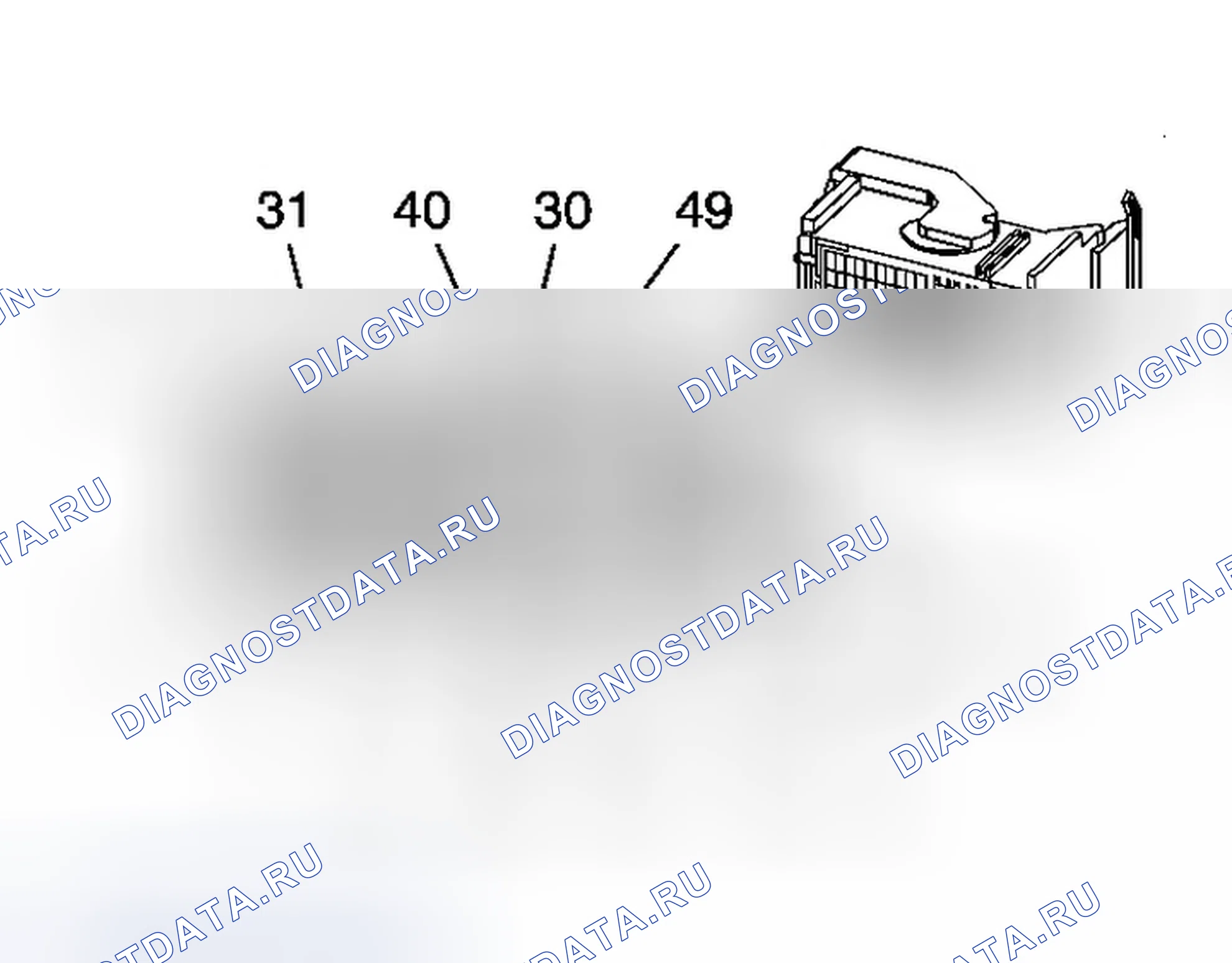Рис. 9: Модуль управления кузовом (BCM) C1. Chevrolet Uplander I