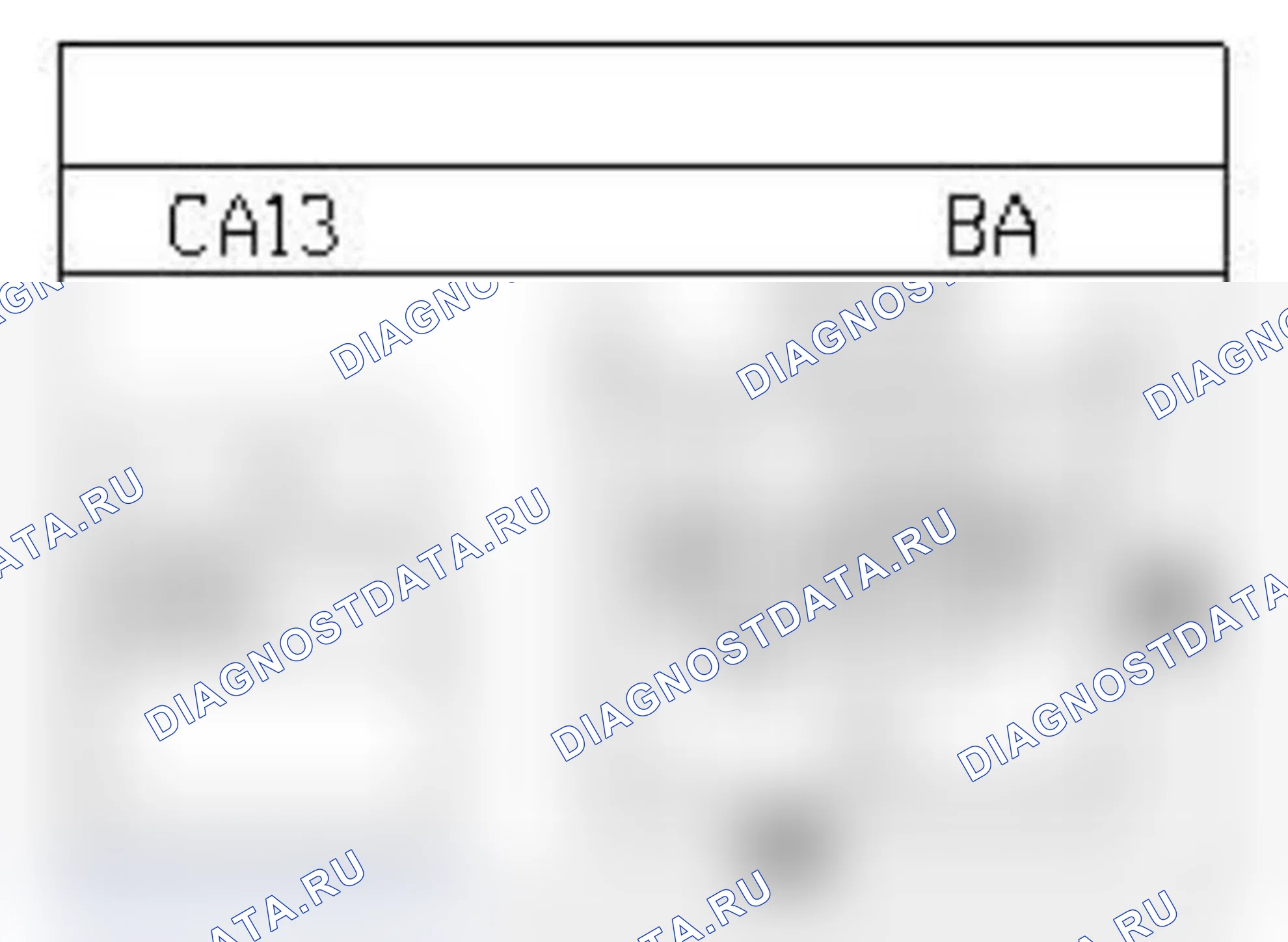 Распиновка разъёма 1118 — Фонарь пола места пер. пасс.. Renault Scenic II