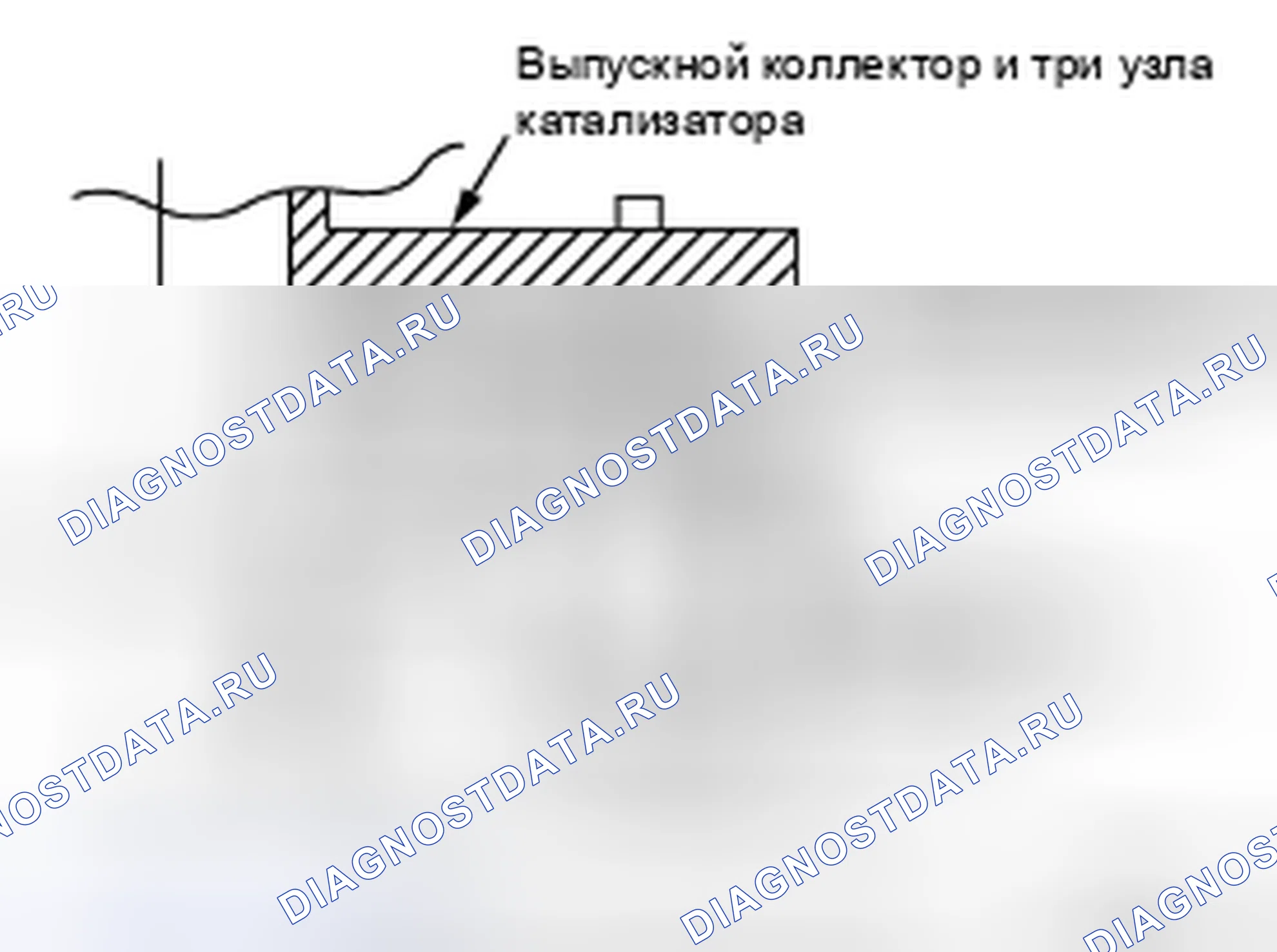 Рис. 3: Подшипник уплотнения (сторона выхлопной передней трубы). Nissan X-Trail I