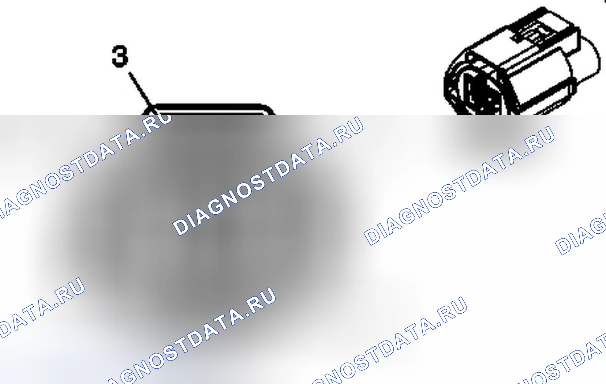 Рис. 304: G10 Электродвигатель вентилятора охлаждения (LF1). Cadillac SRX II