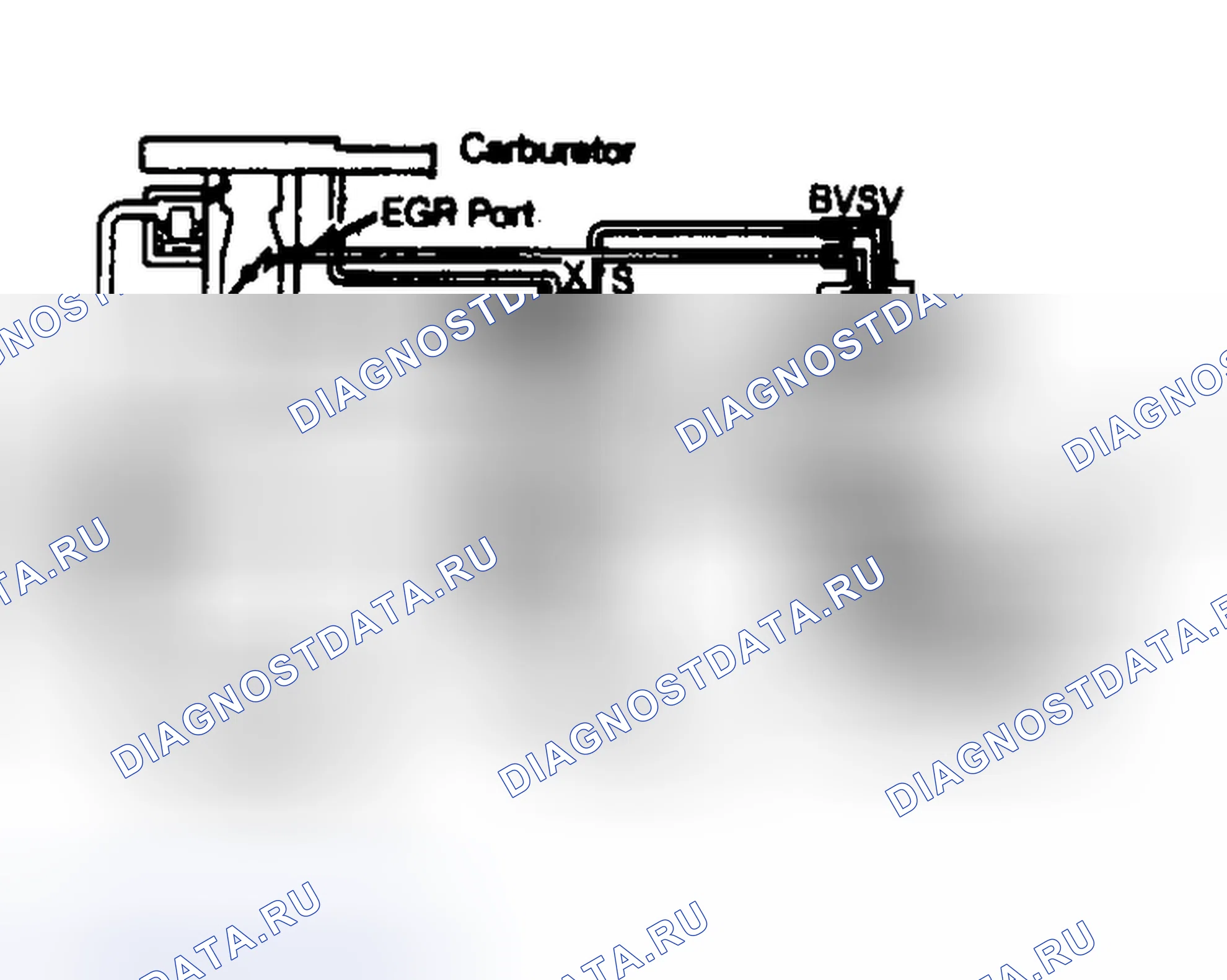 Рис. 2: Система испарения топлива. Toyota Land Cruiser 60