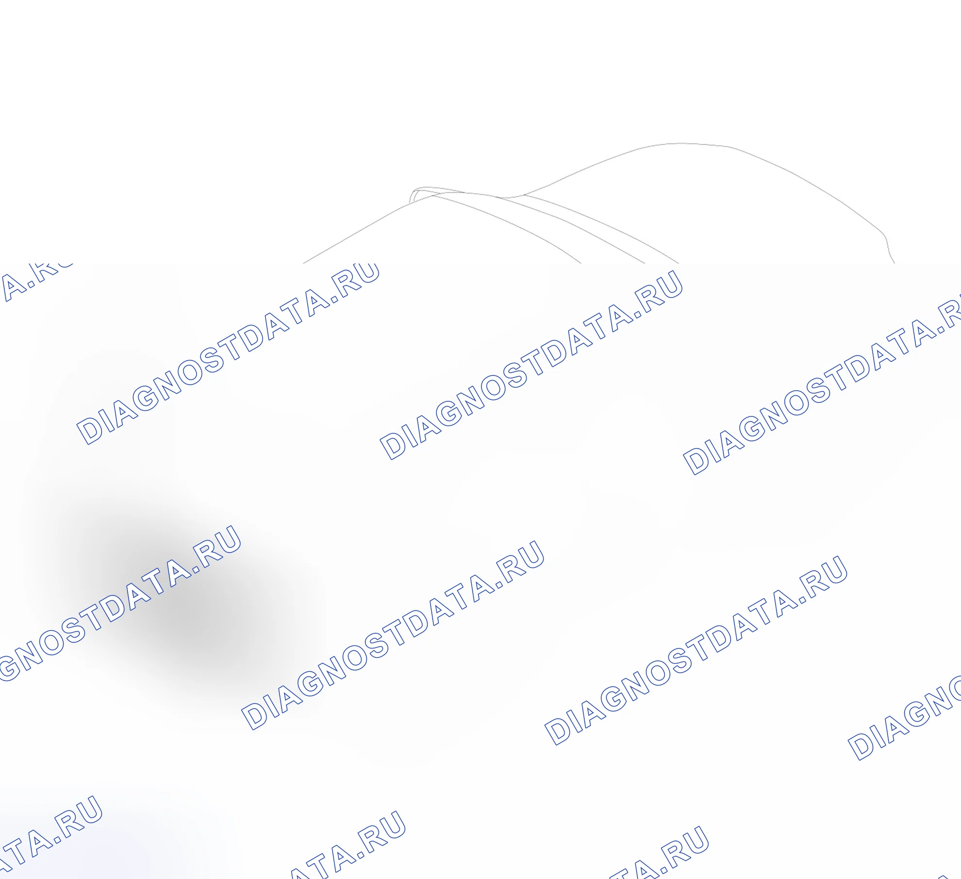 Схема расположения ограждения порогов задних дверей — Haval H9. Haval H9 I рестайлинг