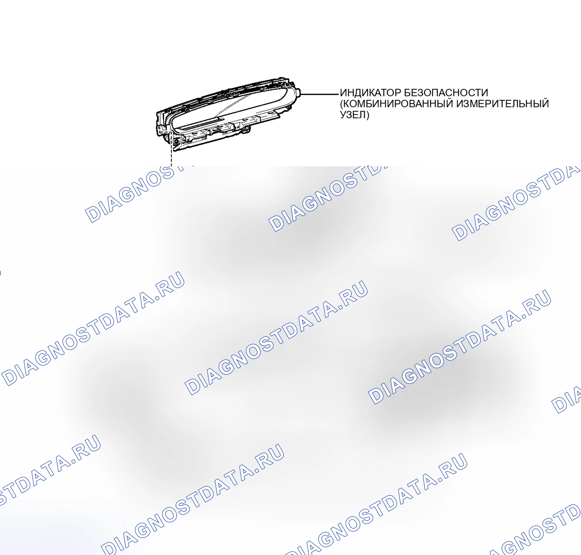 Рис. 351: ИЛЛЮСТРАЦИЯ. Toyota Prius III рестайлинг