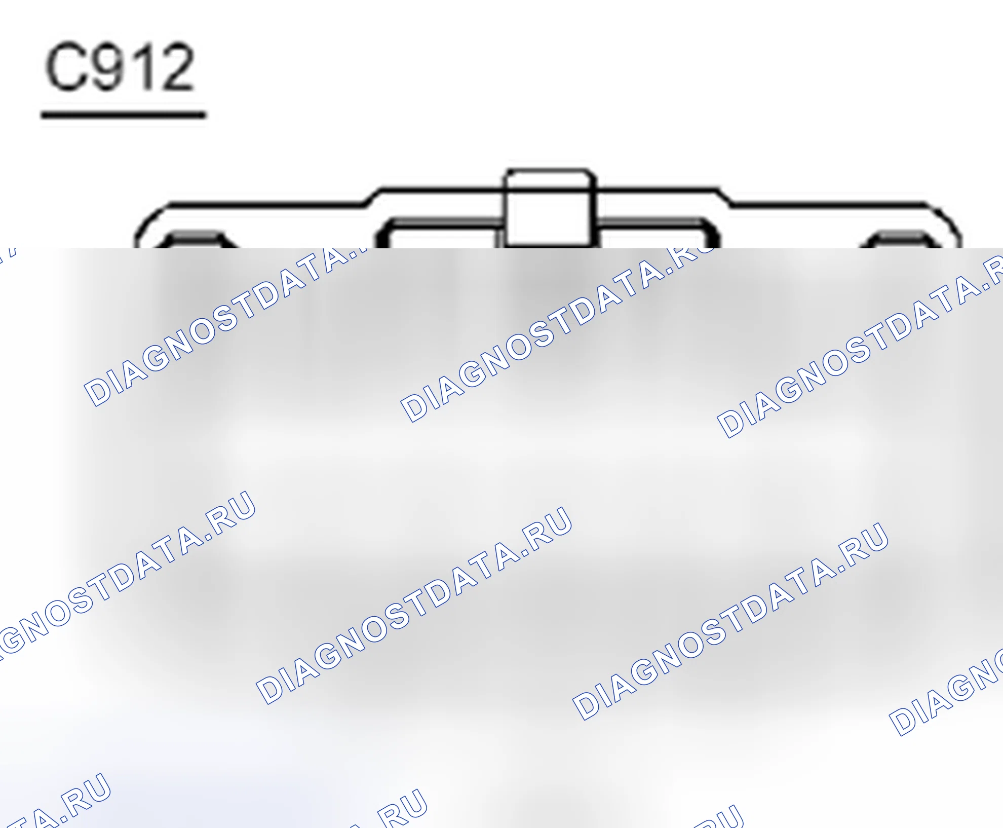 Рис. 1699: Клеммы. Ford Pickup F250 Super Duty II
