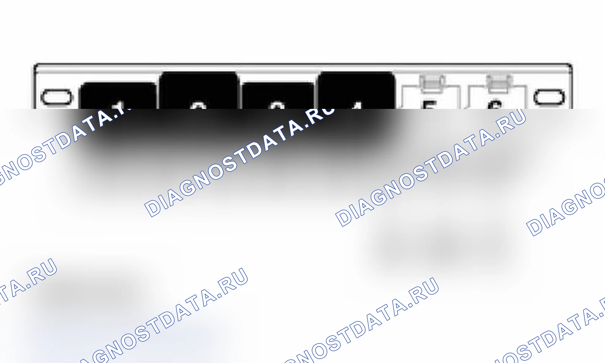 Рис. 549: Функциональное испытание реле топливного насоса (ТН). Audi S6 C5