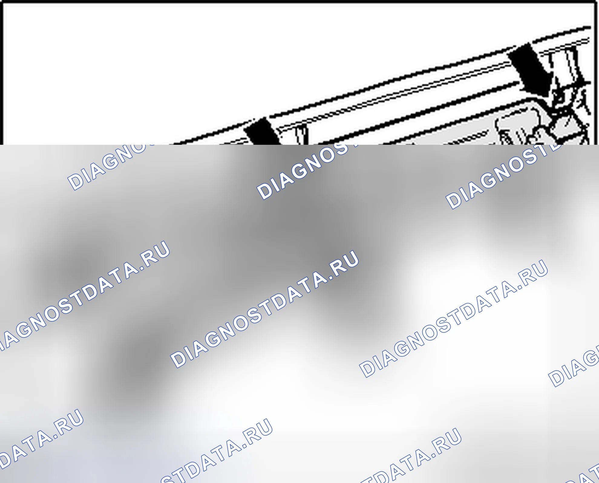 Рис. 96: ГРОМКОГОВОРИТЕЛЬ TREBLE, ПЕРЕДНИЙ. Volkswagen Touareg II