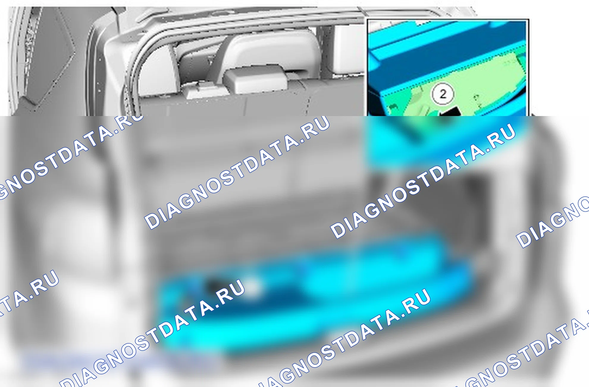 Подстроечная панель пространства нагрузки правая: описание и работа. Ford Grand C-MAX II