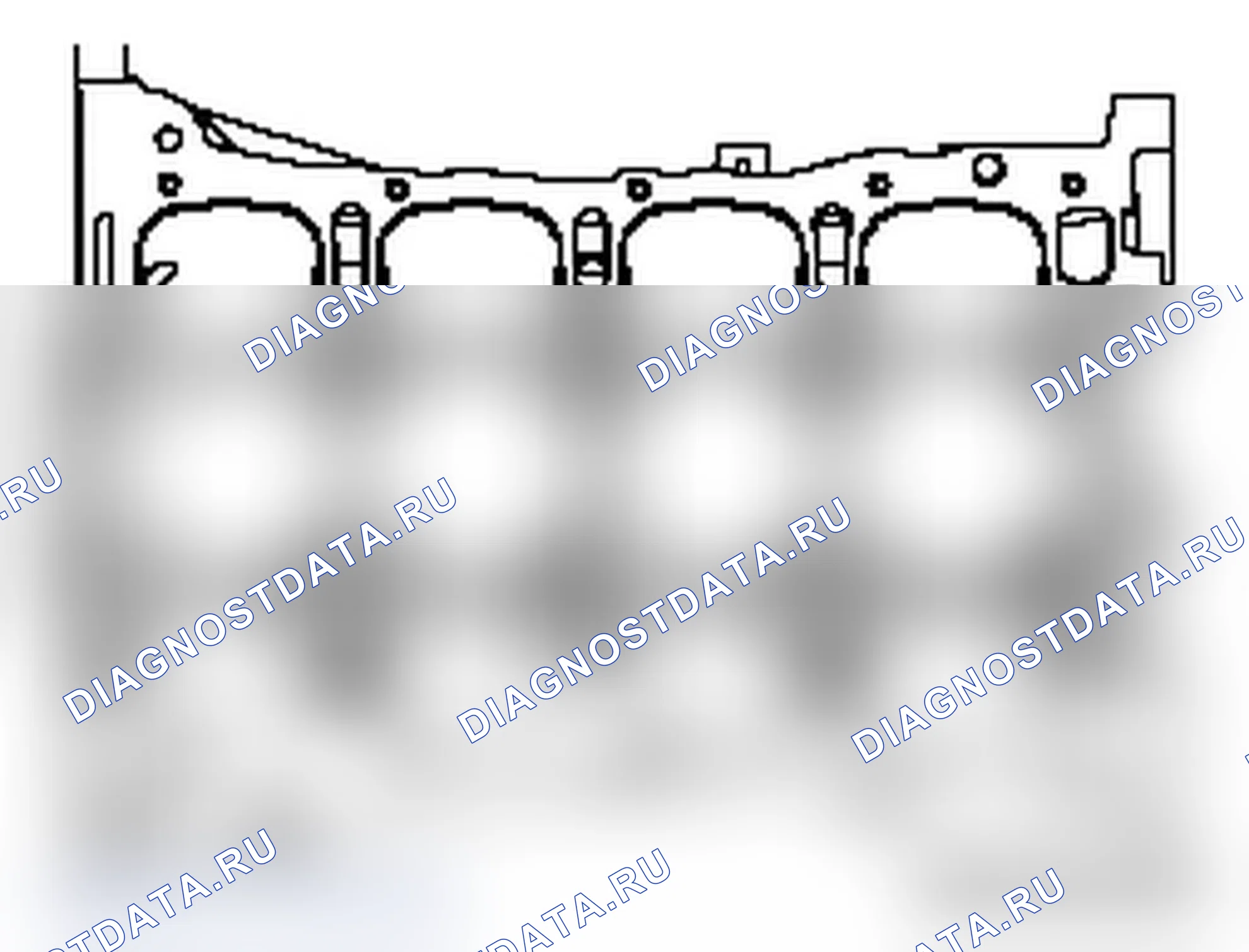 Рис. 140: >> E <<УСТАНОВКА БОЛТА КРЫШКИ ПОДШИПНИКА КОЛЕНЧАТОГО ВАЛА/КРЫШКИ ПОДШИПНИКА КОЛЕНЧАТОГО ВАЛА. Mitsubishi Lancer Ralliart X рестайлинг