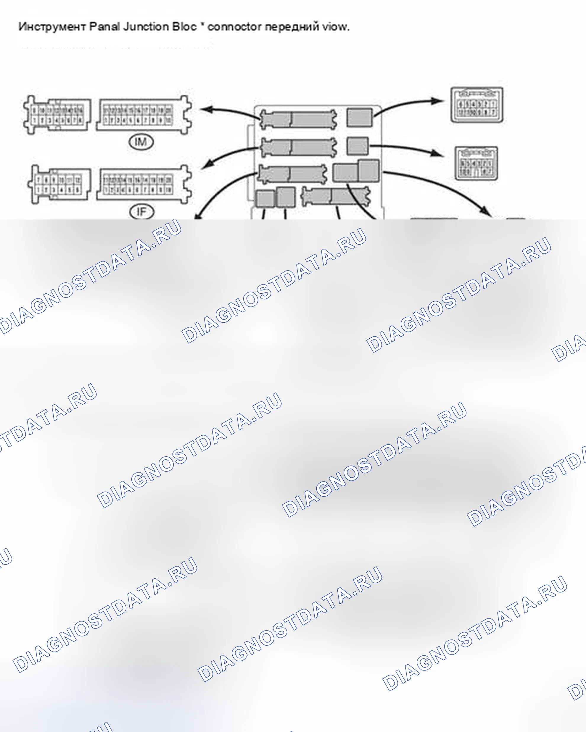 Рис. 229: КЛЕММЫ блока управления (ЭБУ). Toyota Avalon XX30