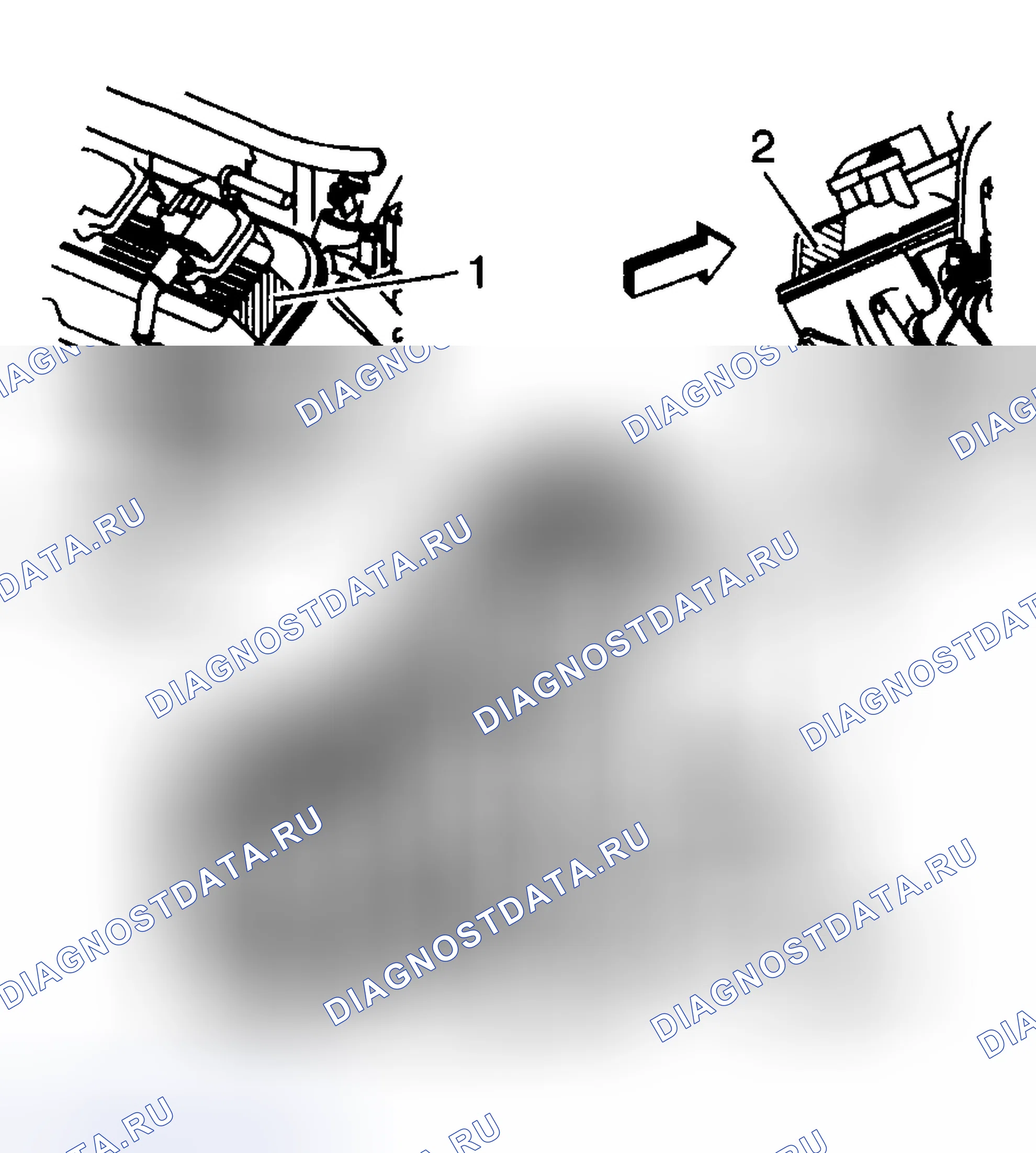 Рис. 766: Идентификация двигателя. GMC Cab & Chassis Sierra 3500 GMT800 early