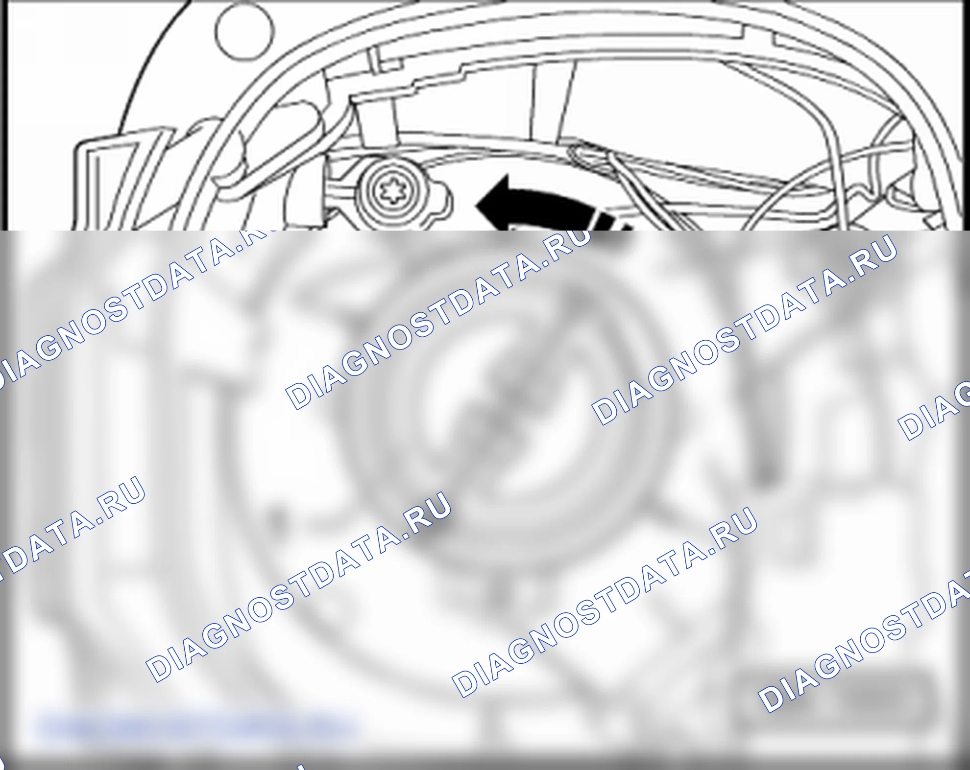 Основная фара с галогенными лампами, автомобили до 09/06. Volkswagen Touran I