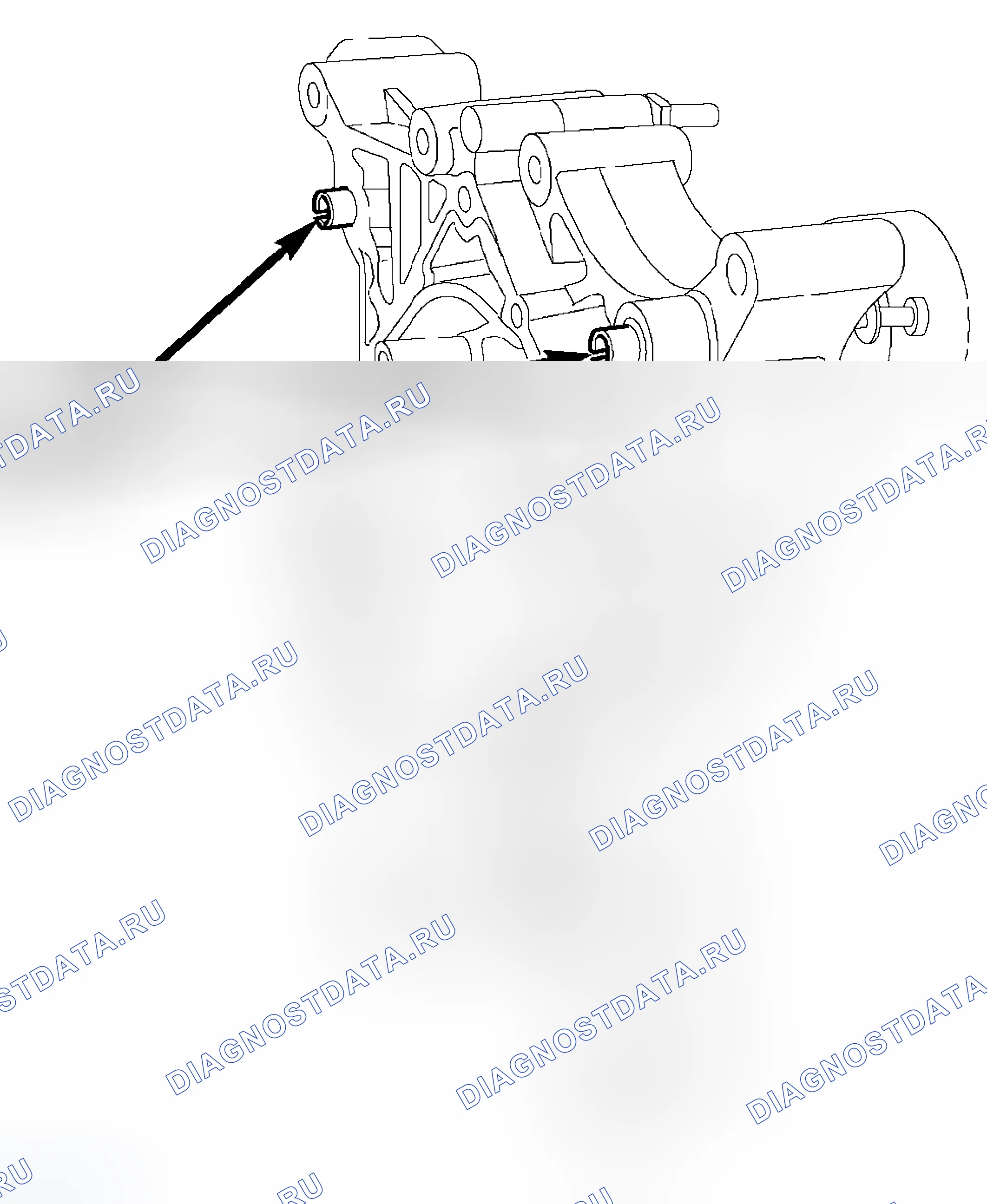 Рис. 417: УСТАНОВКА. Dodge Magnum I