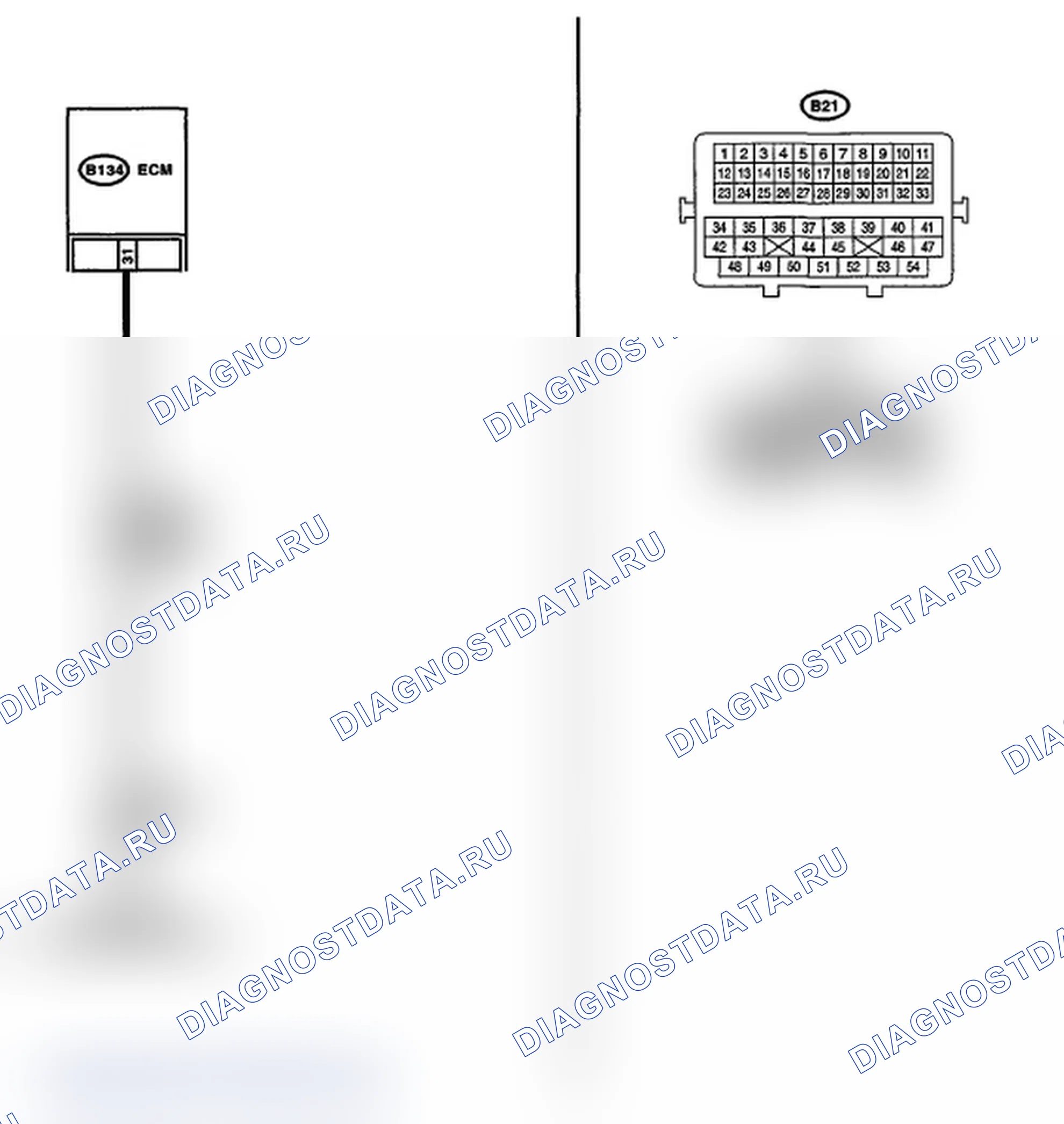 Рис. 16: электросхема. Subaru Impreza WRX GH