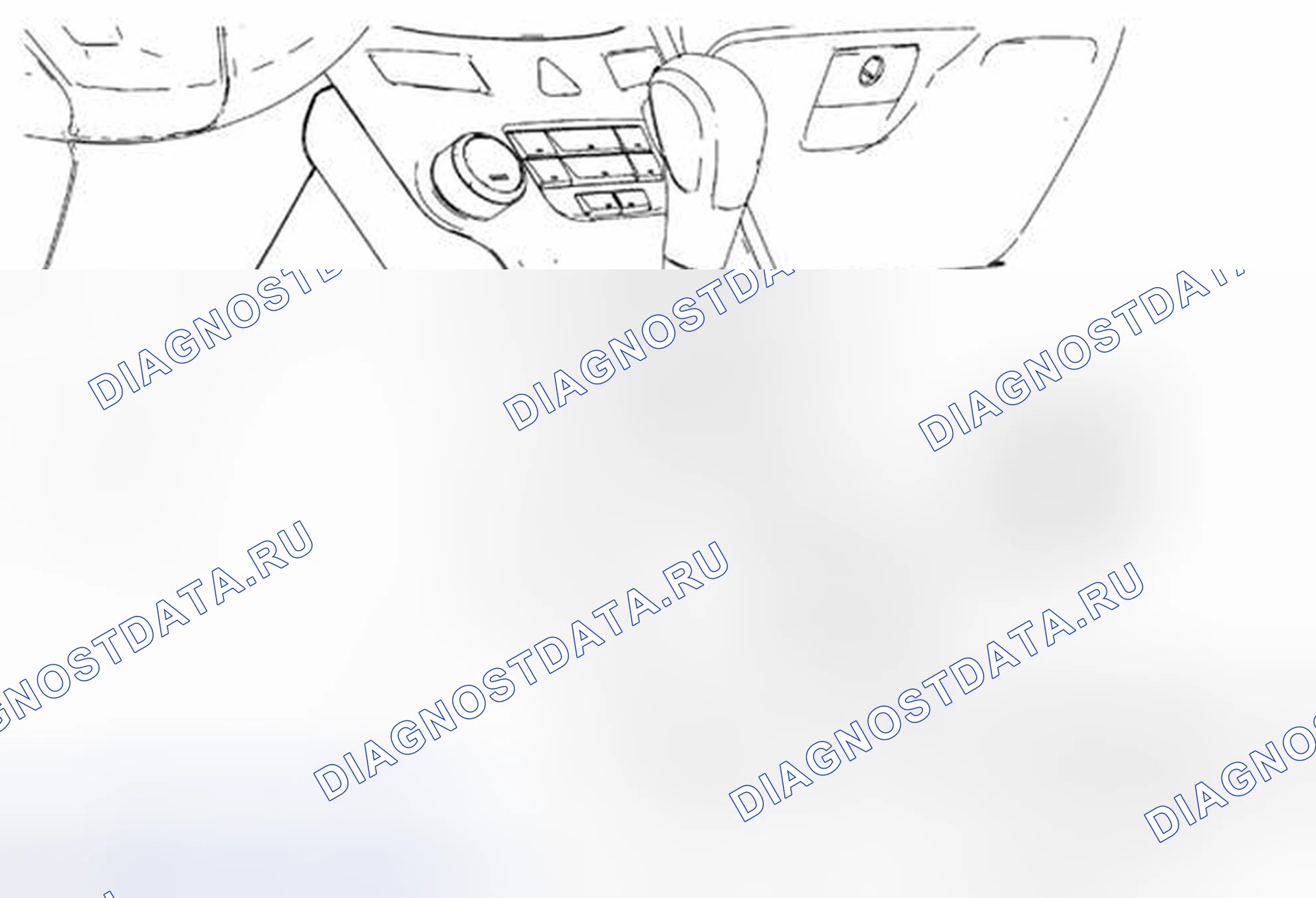 Рис. 214: Замена приемника прикуривателя. Chevrolet Orlando I