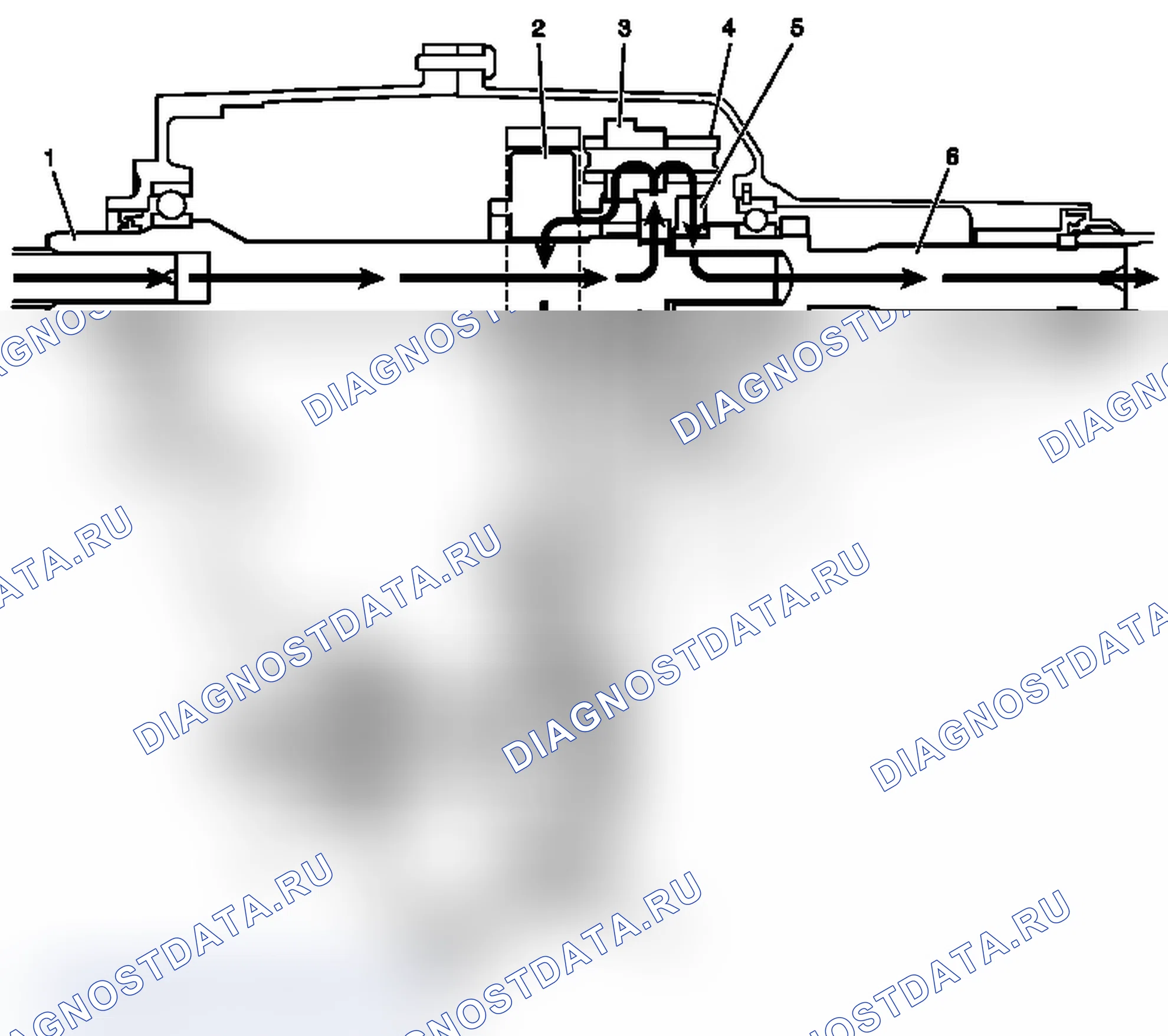 Рис. 176: Поток мощности. GMC Sierra 2500 HD 