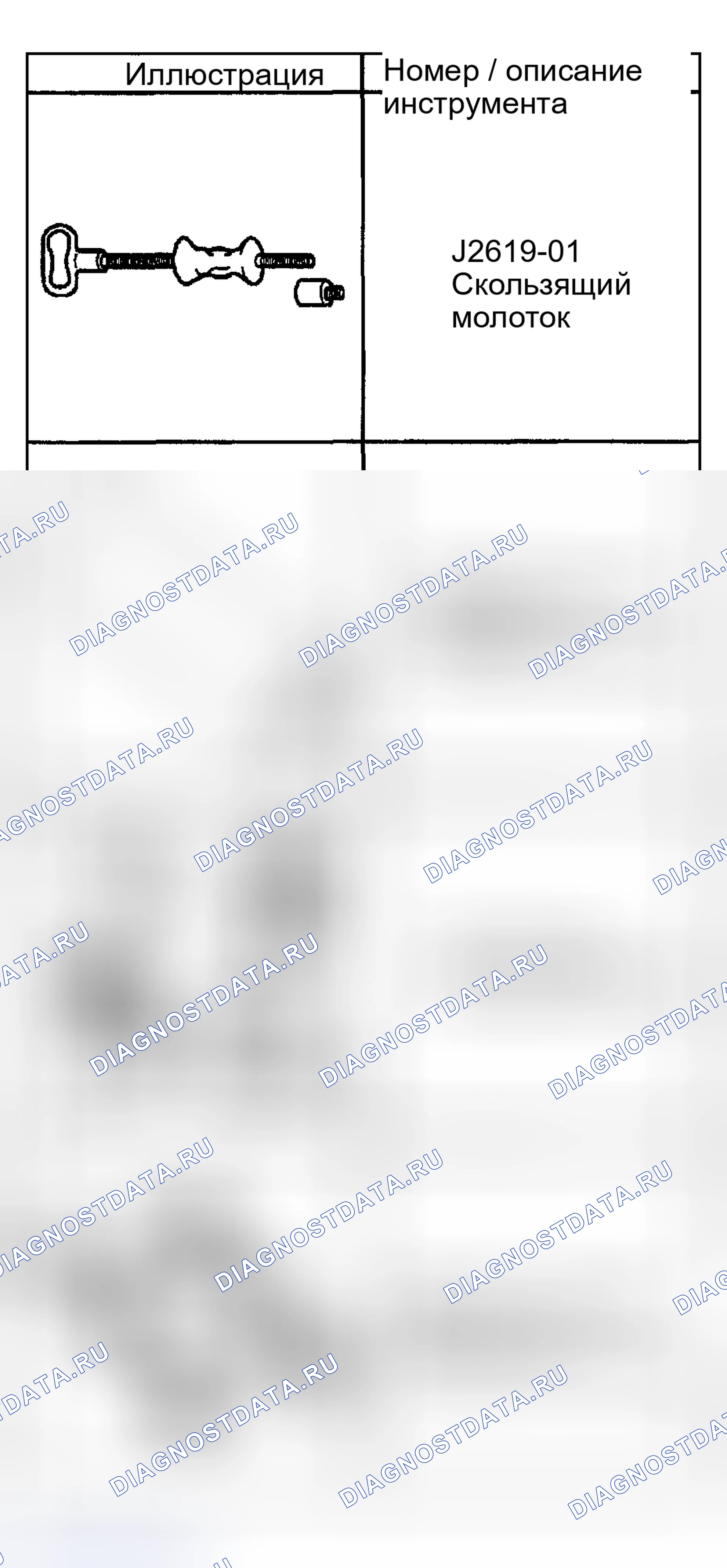 Рис. 248: Специальные инструменты и оборудование. Hyundai Venue I