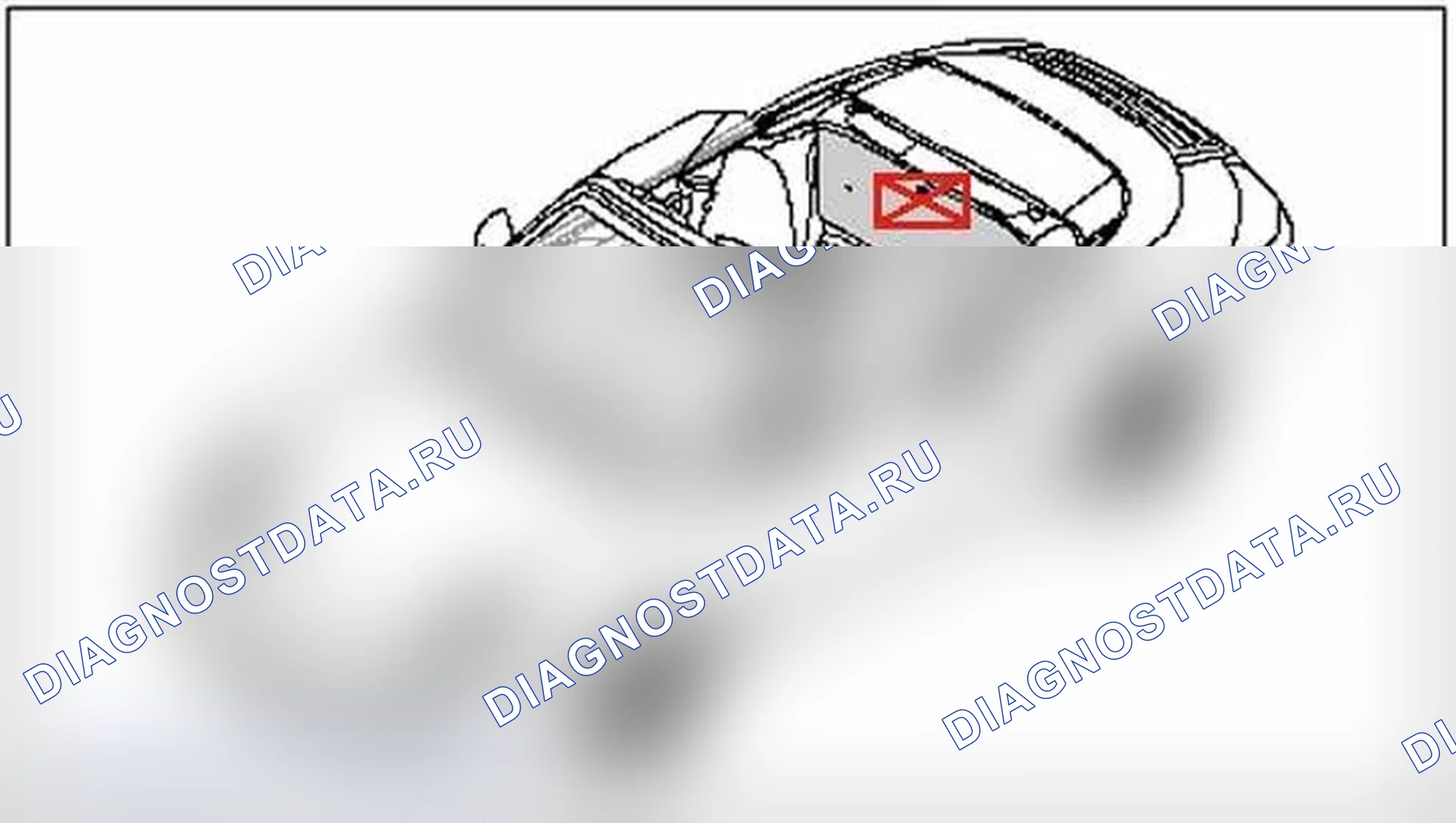 Рис. 105: Снятие обивка задней стенки. Porsche 911 GT3 997