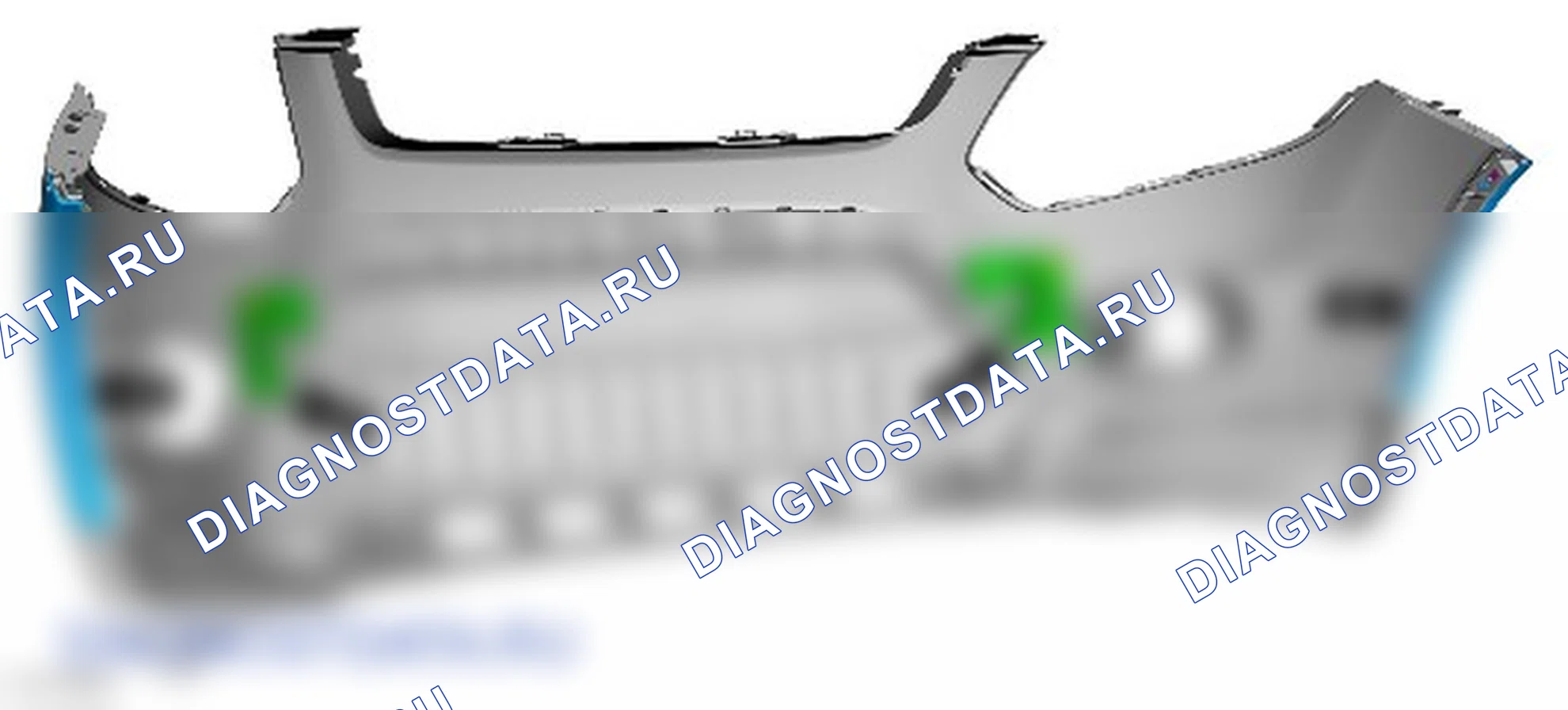Разборка и сборка кожуха переднего бампера. Ford Kuga I