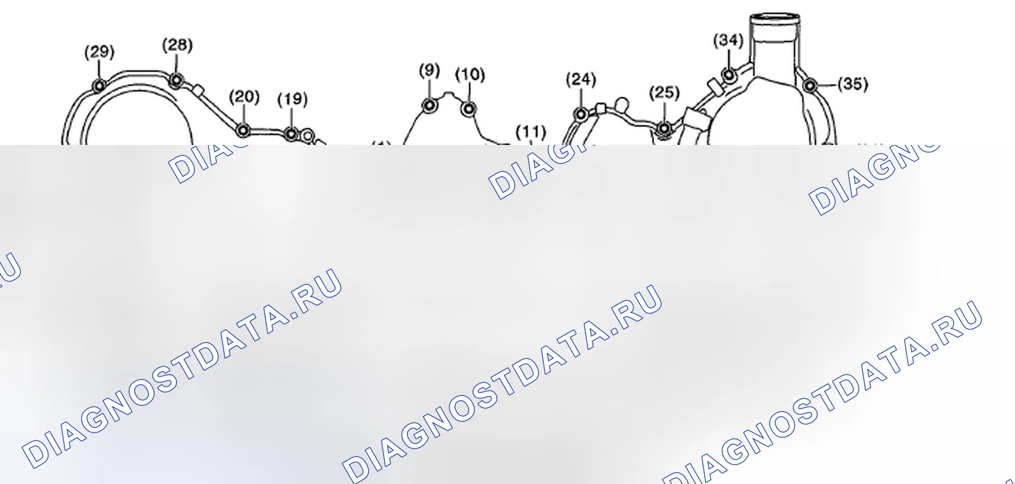 Рис. 505. Subaru Outback BR рестайлинг