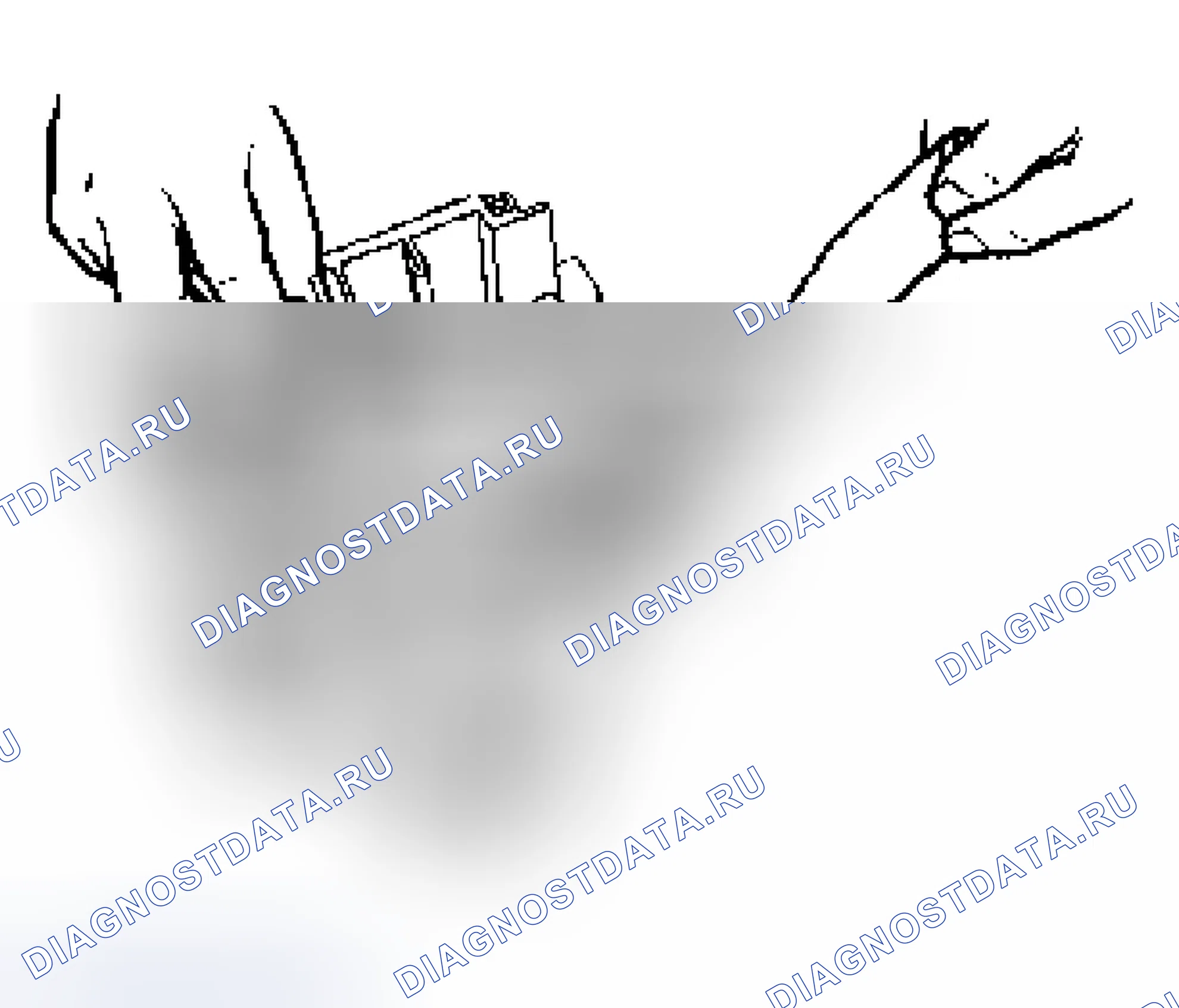 Рис. 56: ДЕМОНТАЖ. Isuzu Axiom I