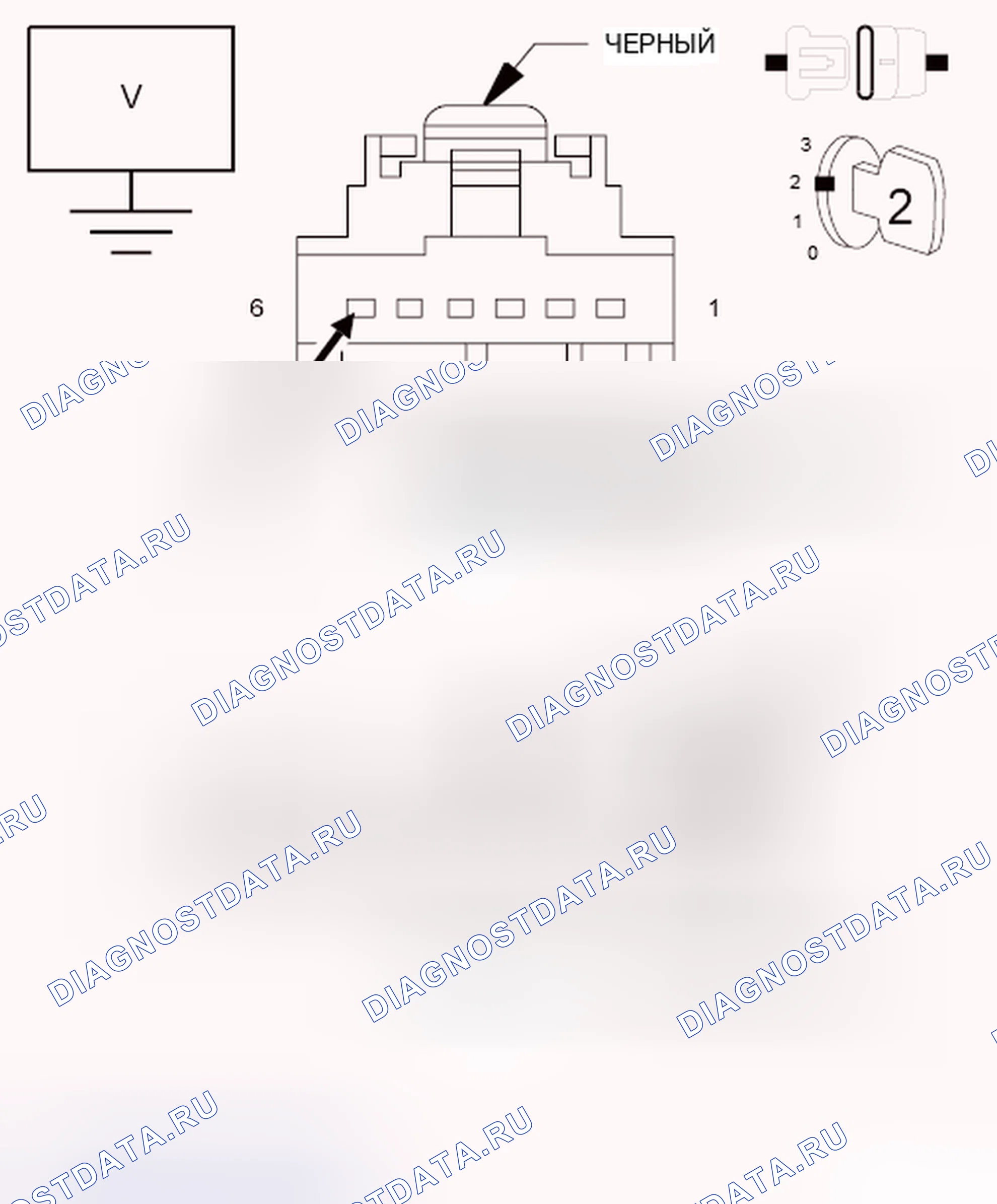 Рис. 129: ДИАГНОСТИЧЕСКИЙ ТЕСТ. Dodge Grand Caravan V