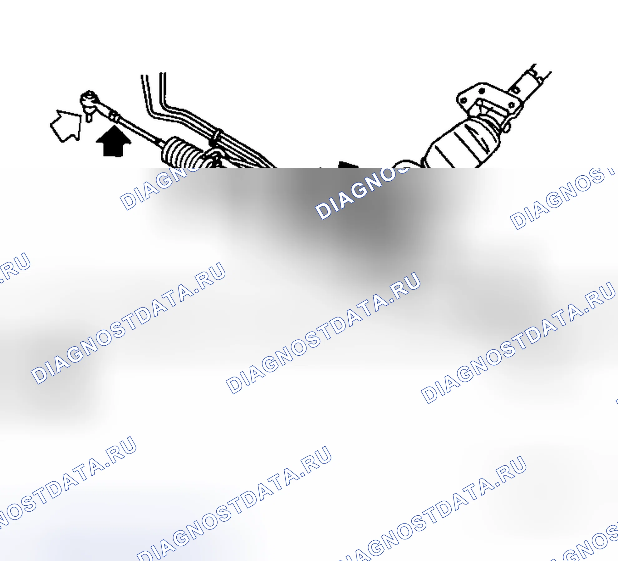 Рис. 57: РУЛЕВОЙ МЕХАНИЗМ. Honda Stream I
