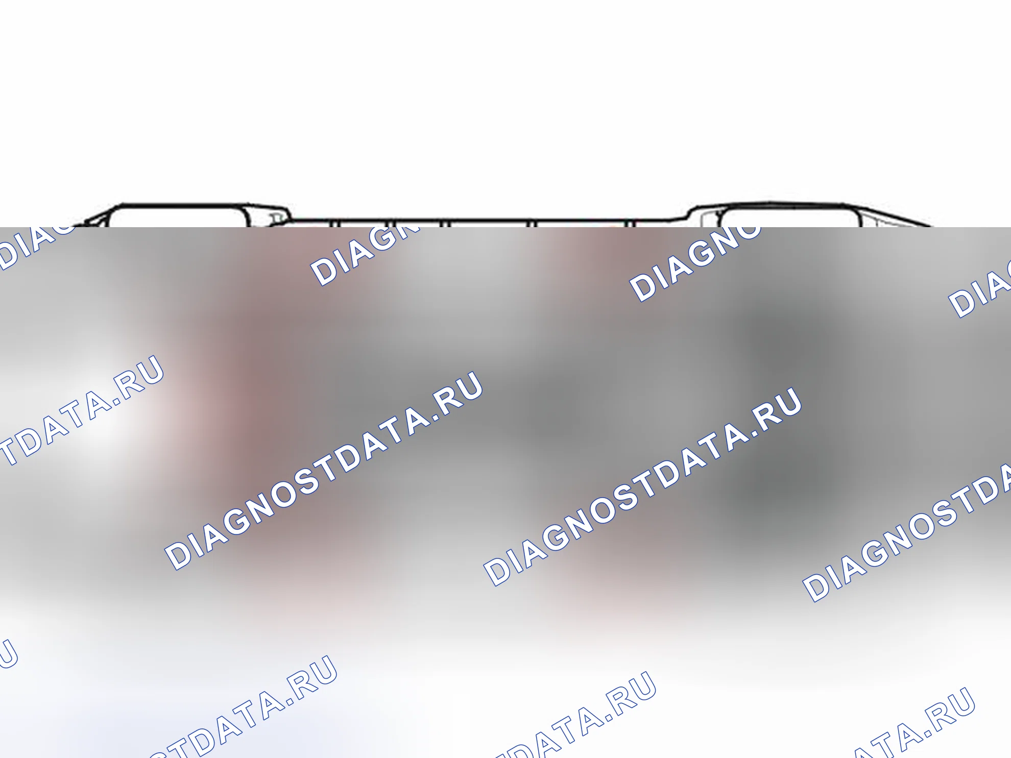 Рис. 287: Такелажные узлы для подъема транспортного средства. Volvo V70 III