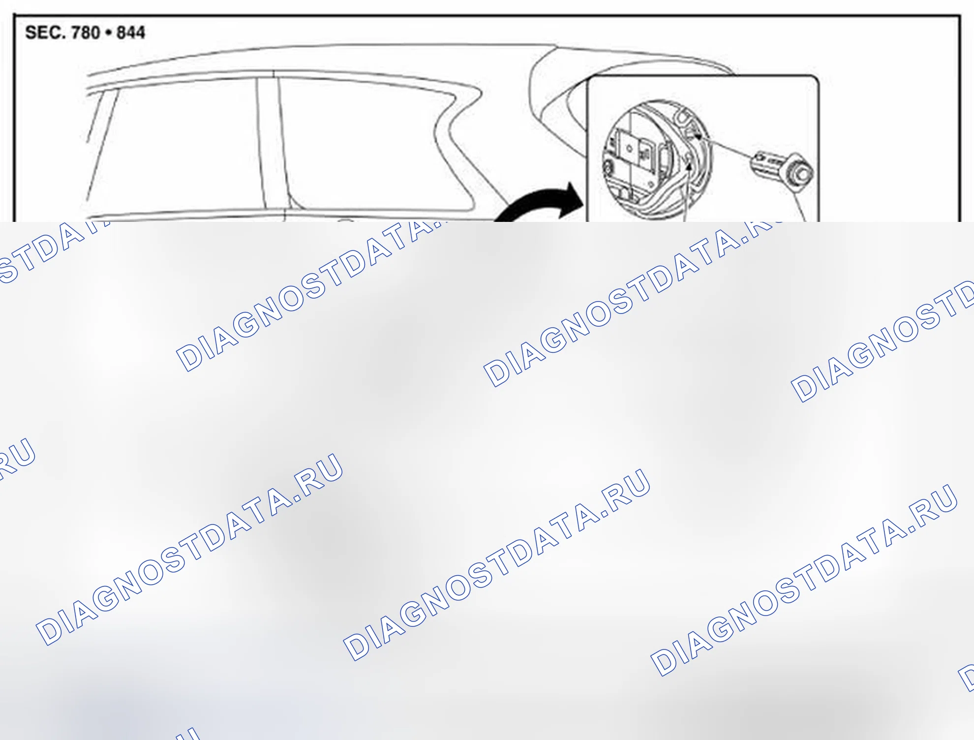 Рис. 357: Разнесенный вид. Infiniti QX60 I