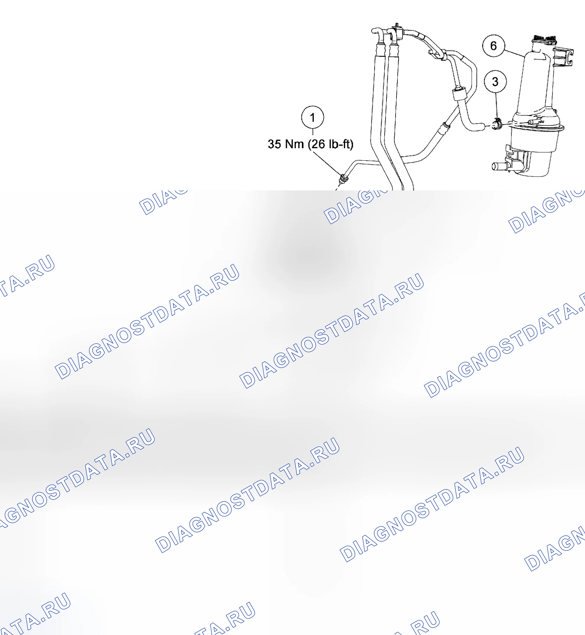 Рис. 12: Демонтаж и монтаж. Ford Cab & Chassis F350 Super Duty 