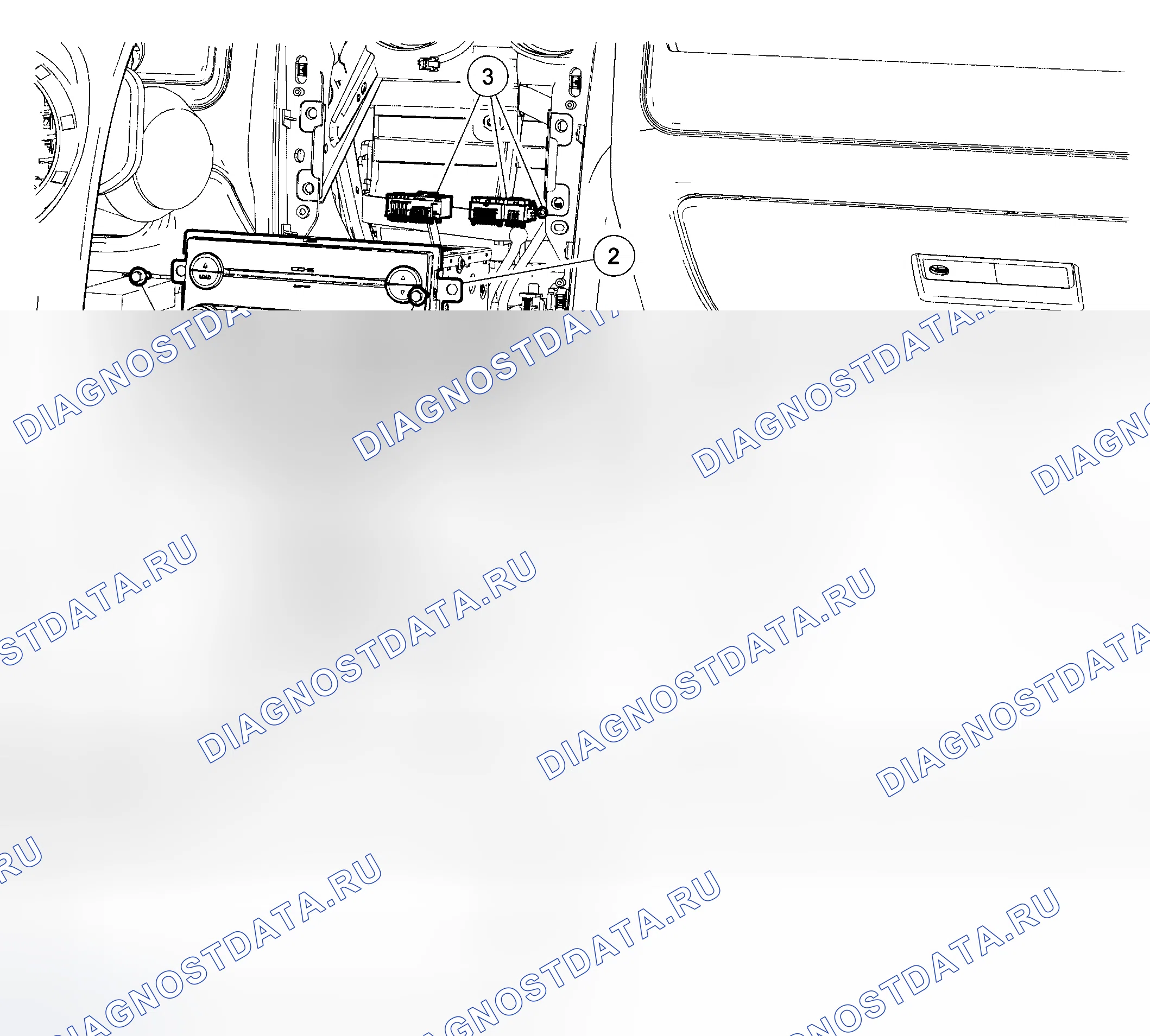 Рис. 4: Аудиоблок. Ford Five Hundred I